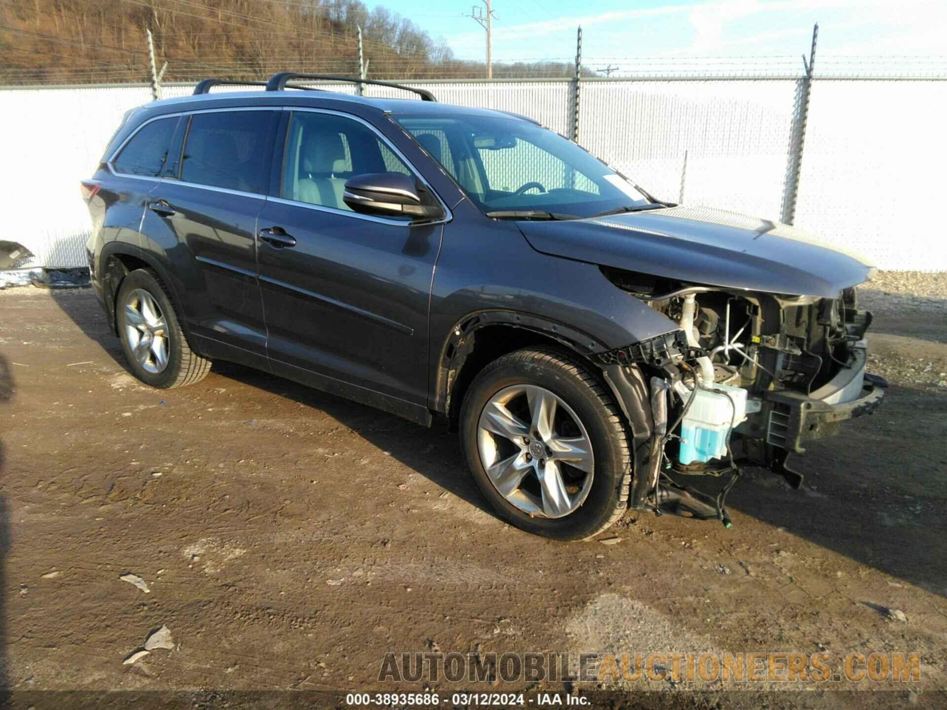 5TDDKRFH2FS162022 TOYOTA HIGHLANDER 2015