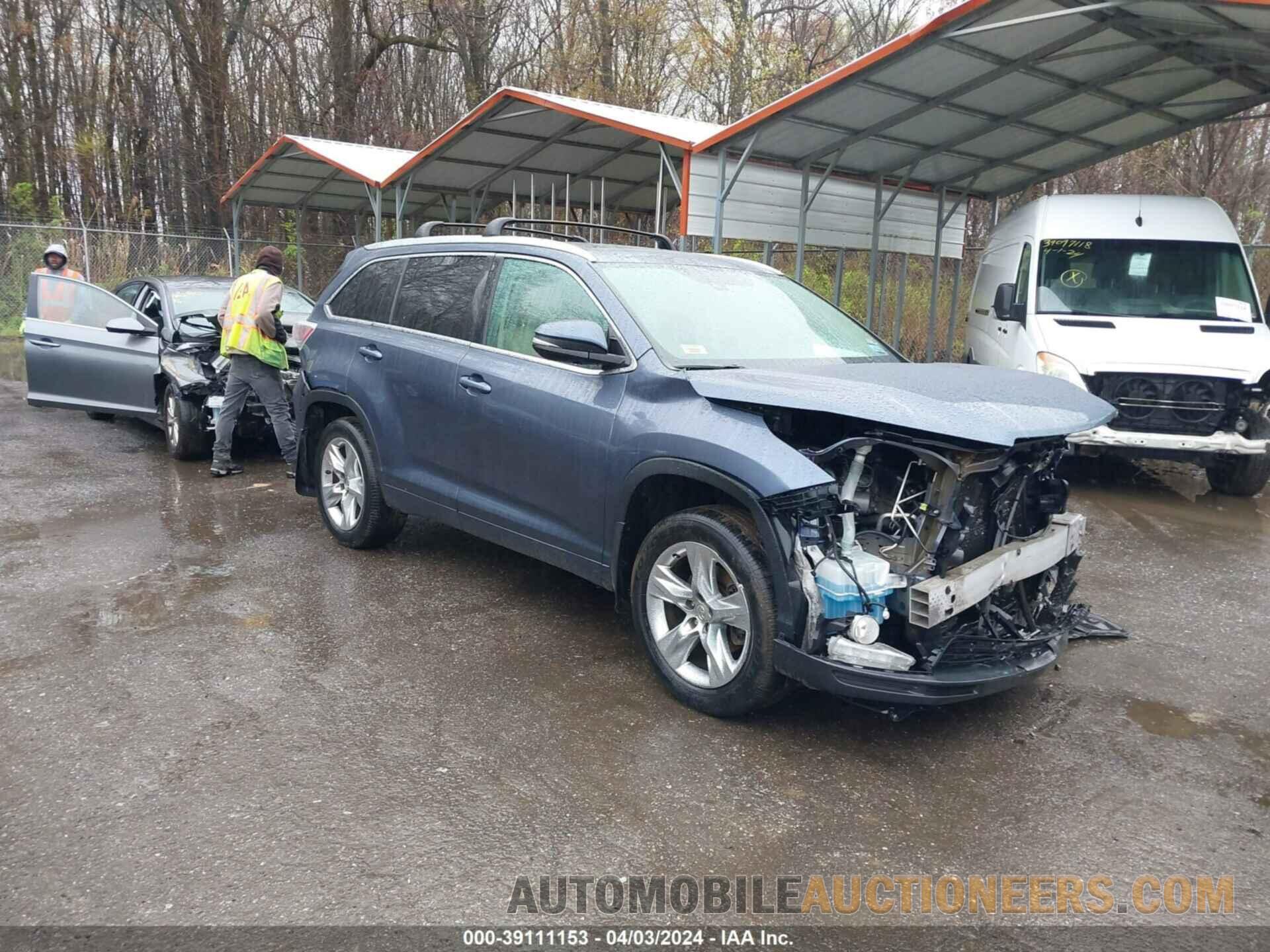 5TDDKRFH2FS167401 TOYOTA HIGHLANDER 2015