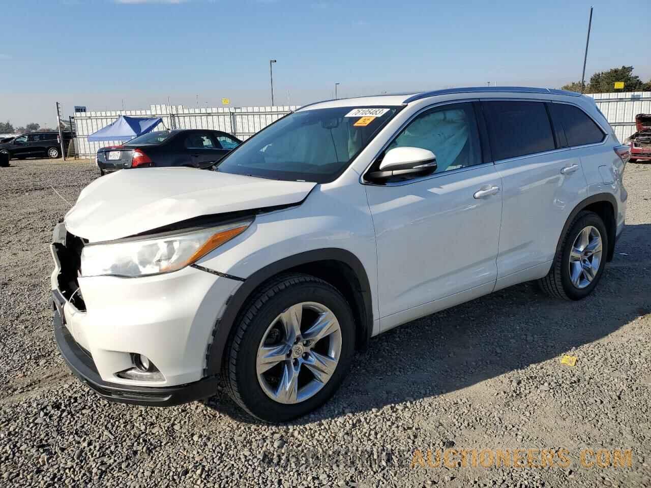 5TDDKRFH2FS169424 TOYOTA HIGHLANDER 2015