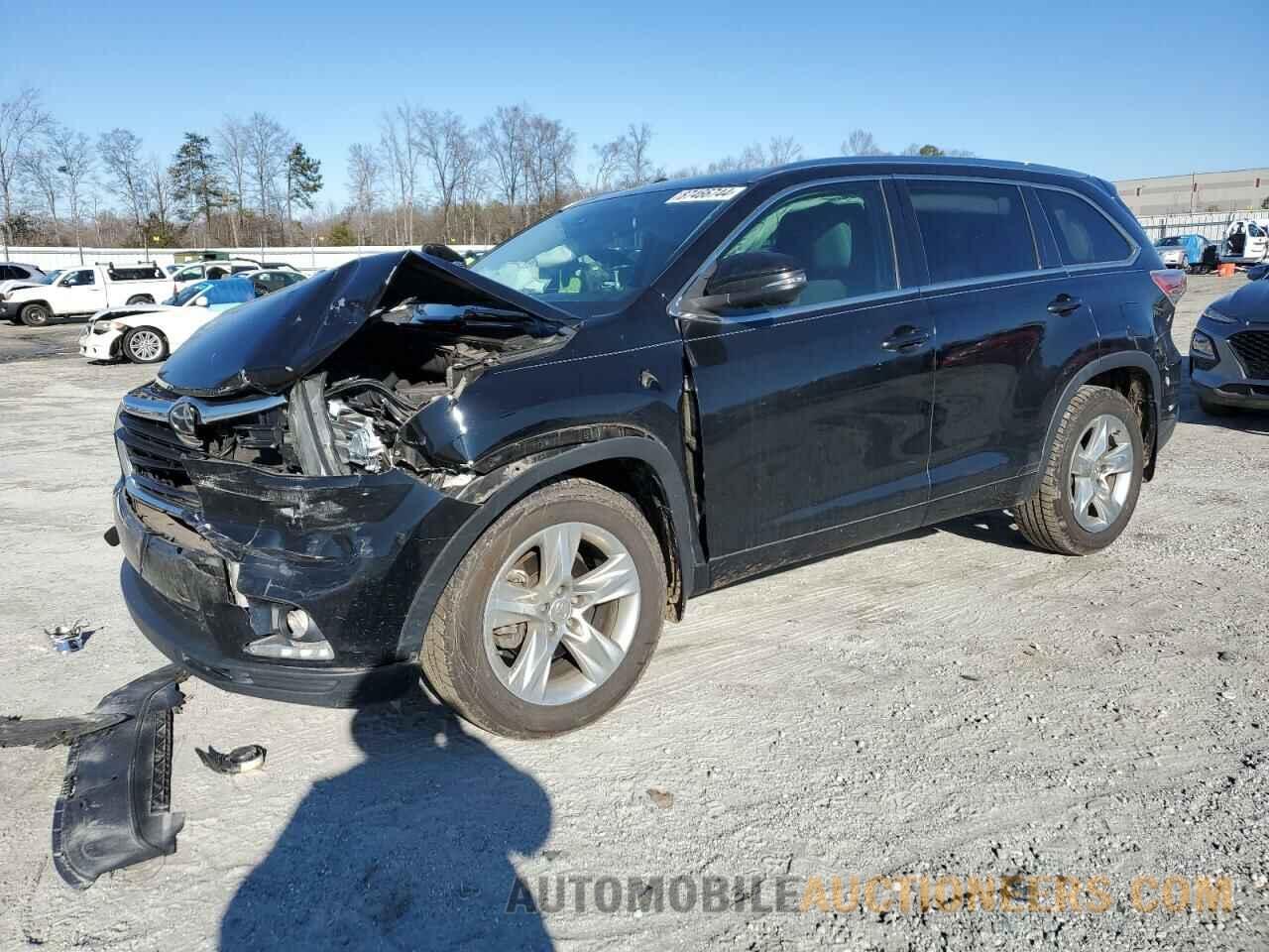 5TDDKRFH2FS176373 TOYOTA HIGHLANDER 2015