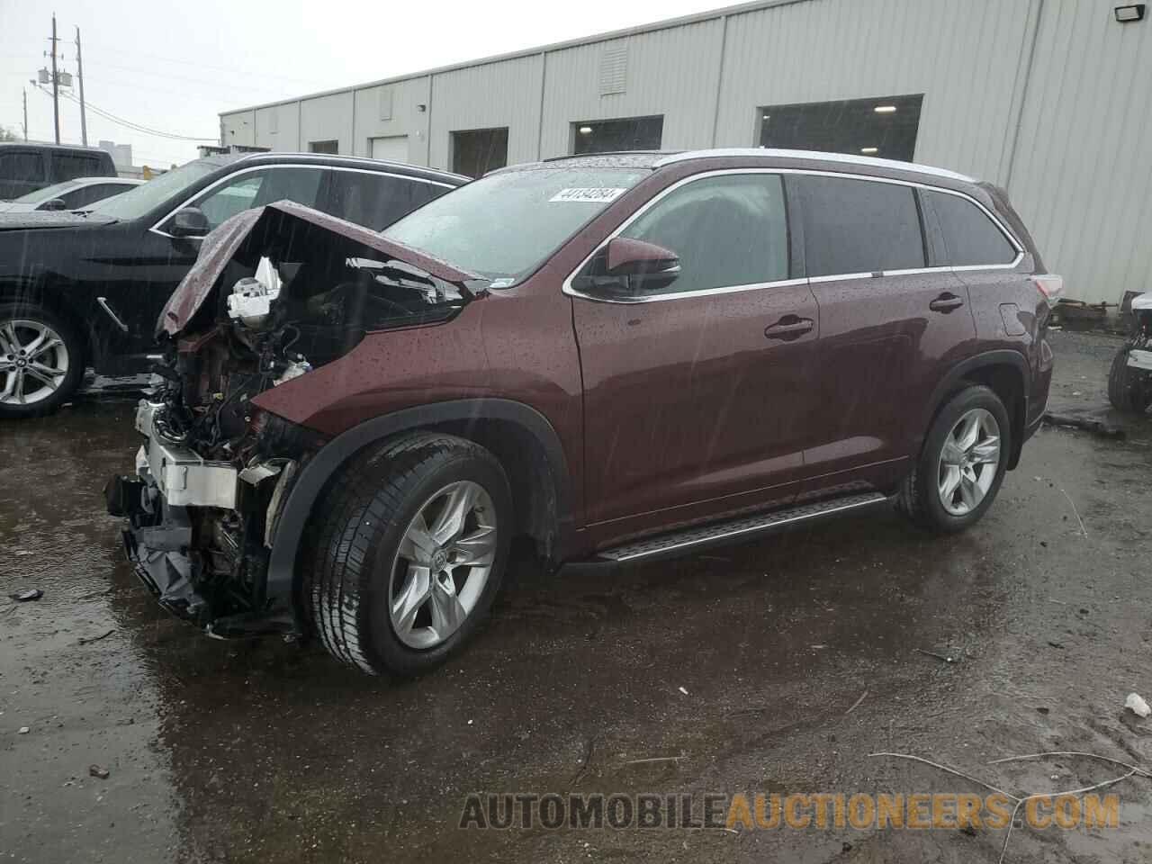 5TDDKRFH2FS189737 TOYOTA HIGHLANDER 2015