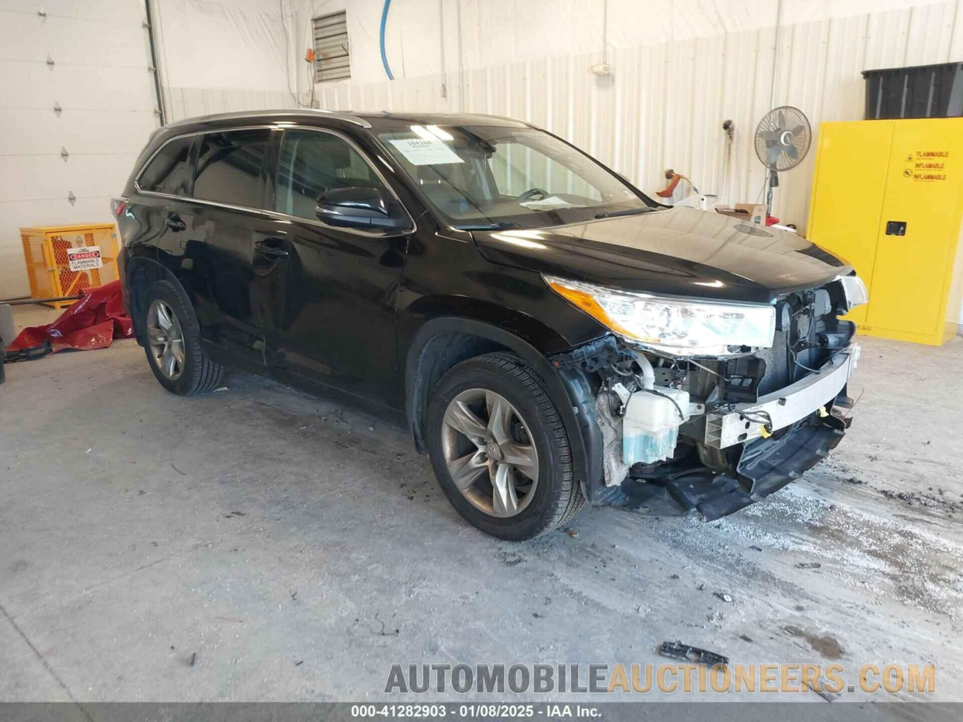 5TDDKRFH2FS190497 TOYOTA HIGHLANDER 2015