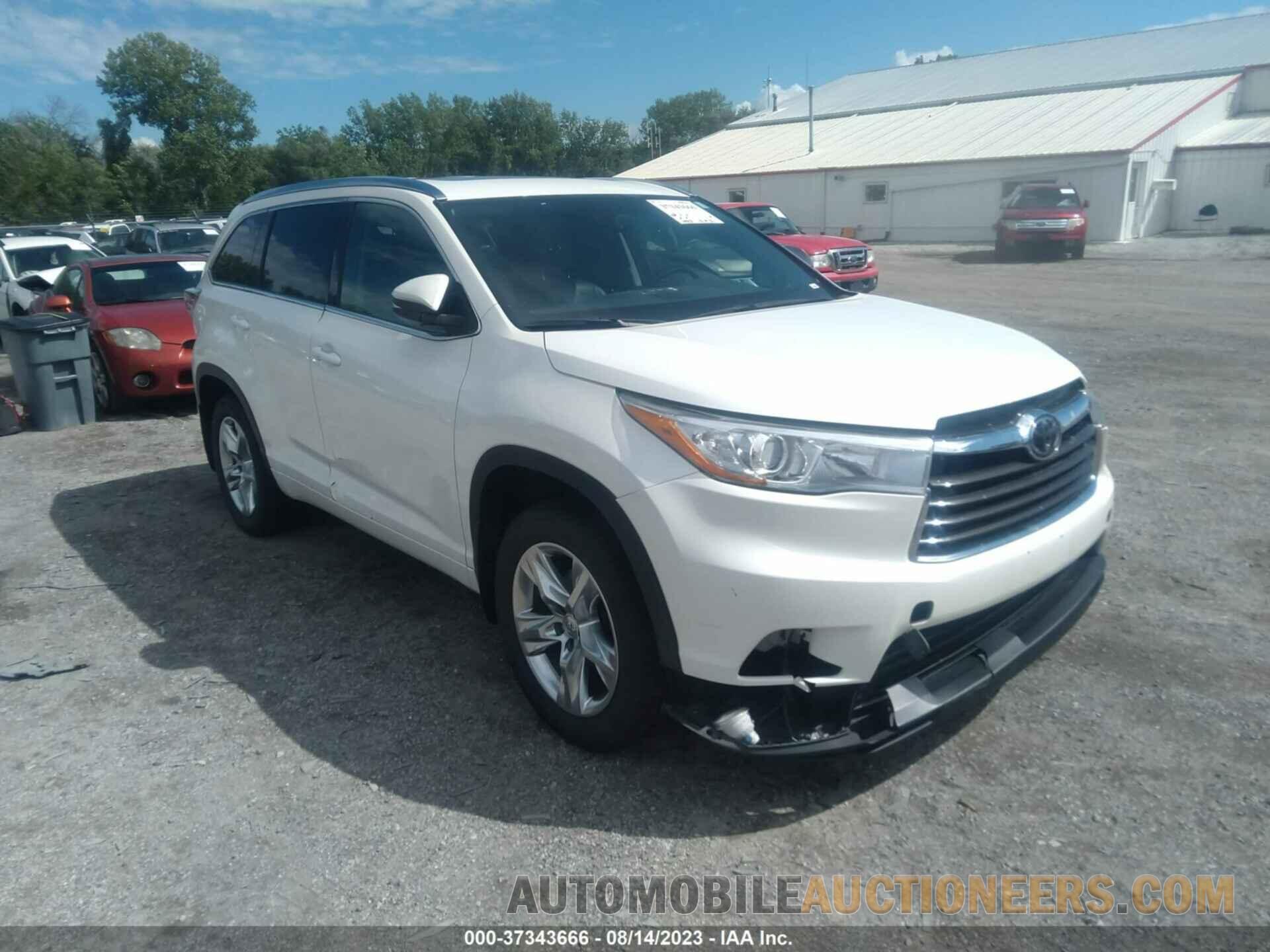 5TDDKRFH2FS217780 TOYOTA HIGHLANDER 2015