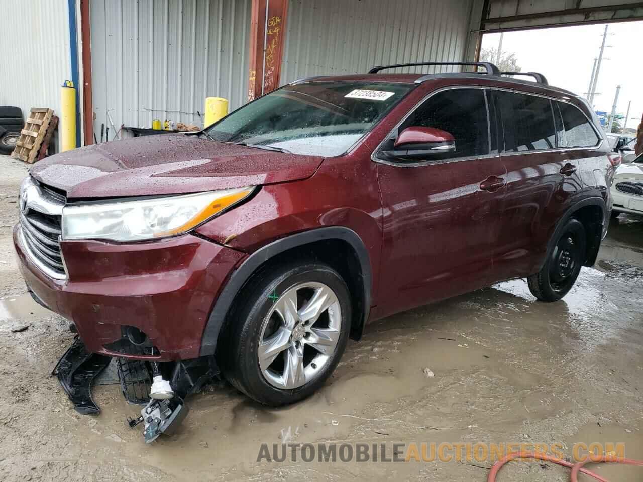 5TDDKRFH2FS217861 TOYOTA HIGHLANDER 2015