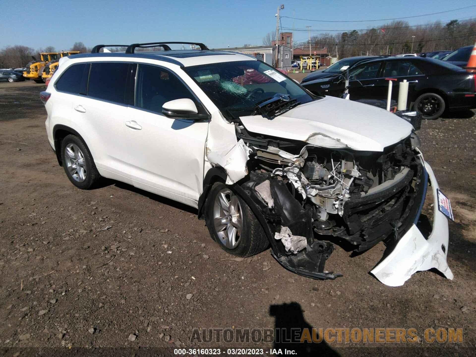 5TDDKRFH2GS237318 TOYOTA HIGHLANDER 2016