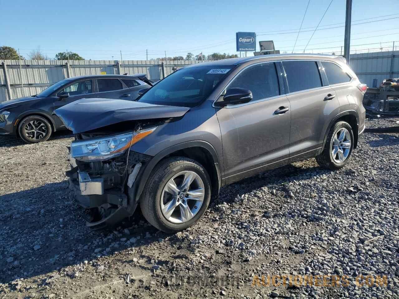 5TDDKRFH2GS249811 TOYOTA HIGHLANDER 2016