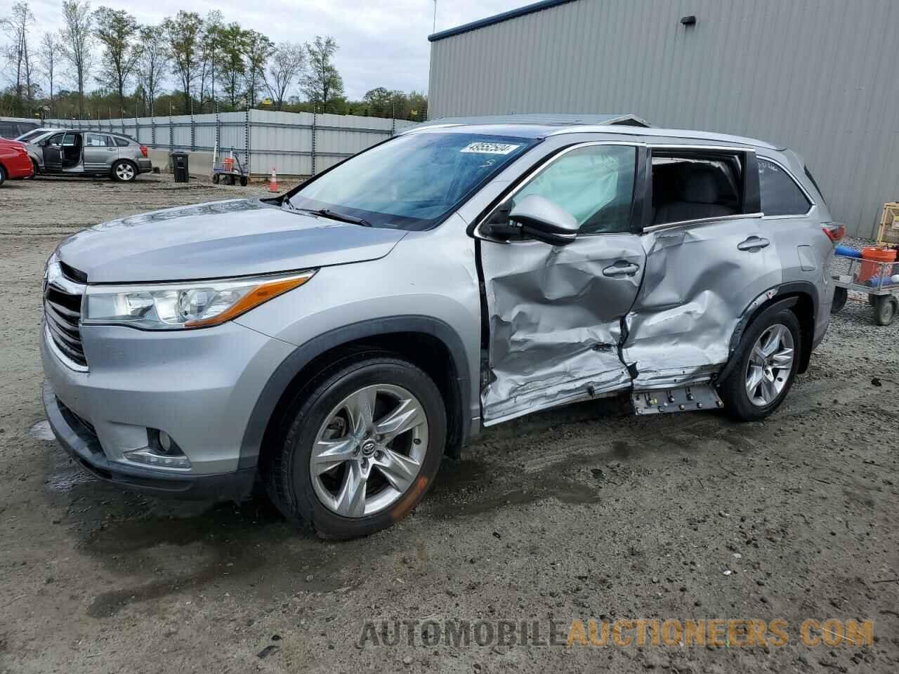 5TDDKRFH2GS275860 TOYOTA HIGHLANDER 2016