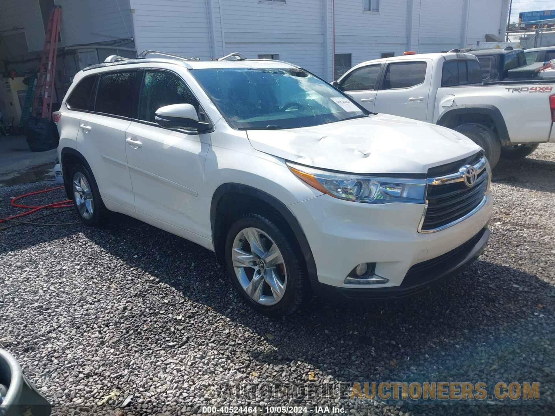 5TDDKRFH2GS292299 TOYOTA HIGHLANDER 2016