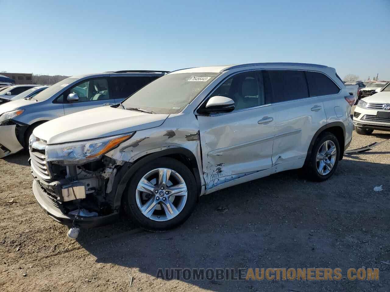 5TDDKRFH2GS318691 TOYOTA HIGHLANDER 2016