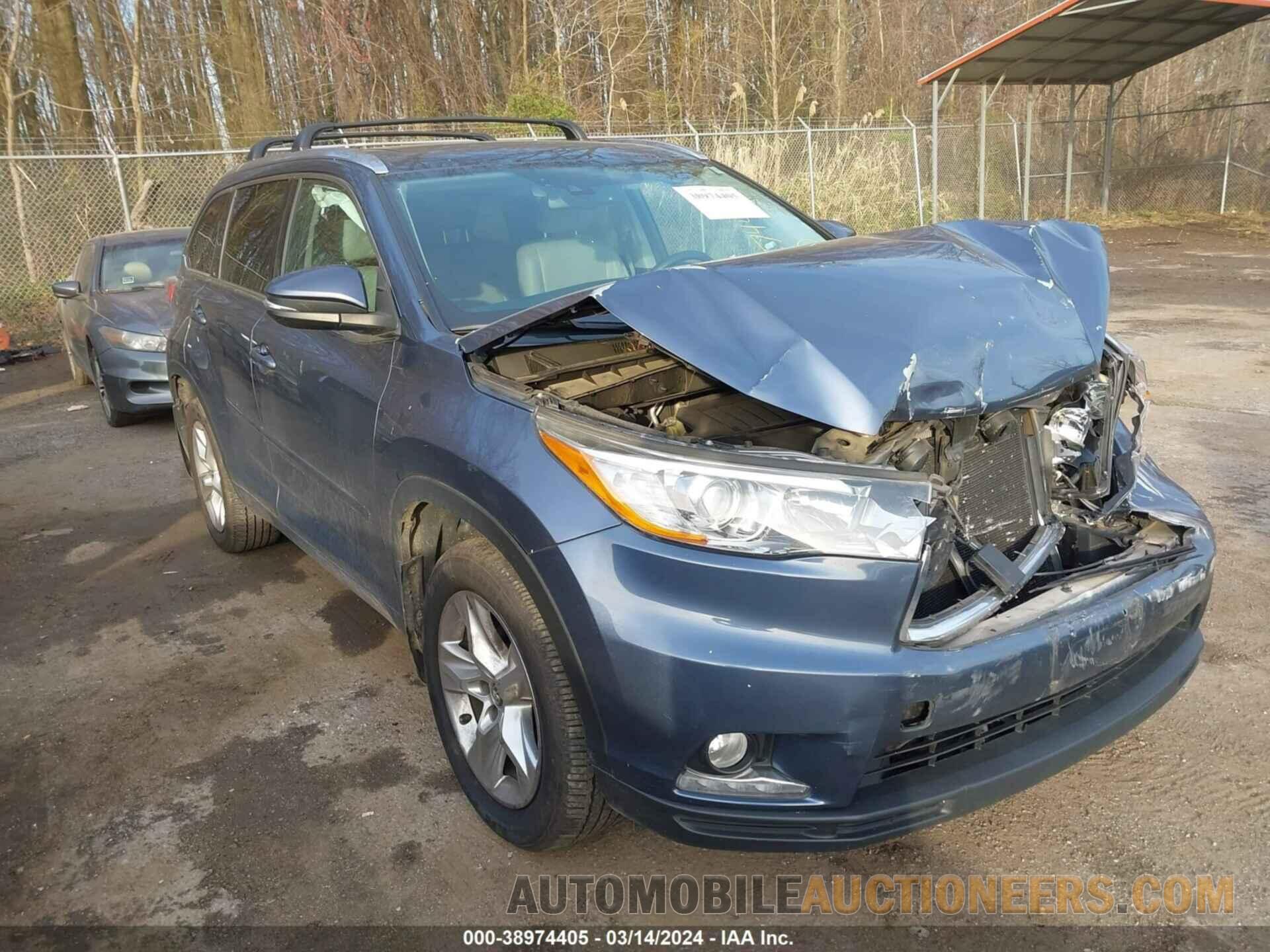 5TDDKRFH2GS318772 TOYOTA HIGHLANDER 2016