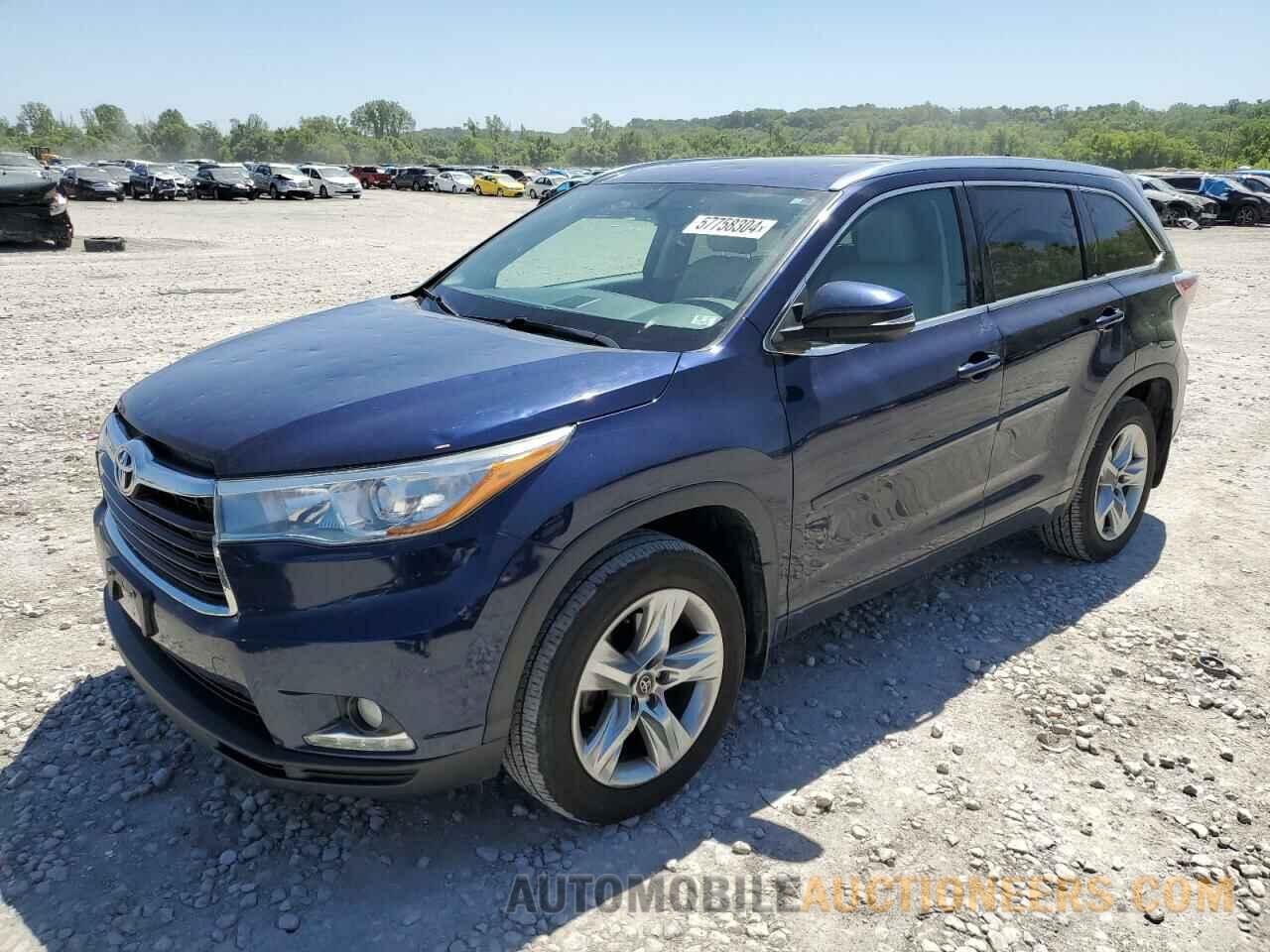 5TDDKRFH2GS325608 TOYOTA HIGHLANDER 2016