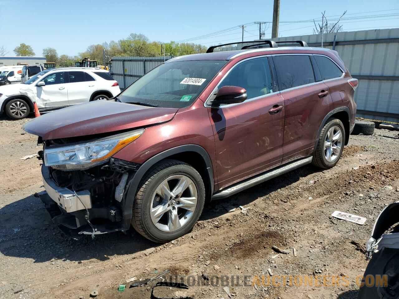 5TDDKRFH2GS339508 TOYOTA HIGHLANDER 2016