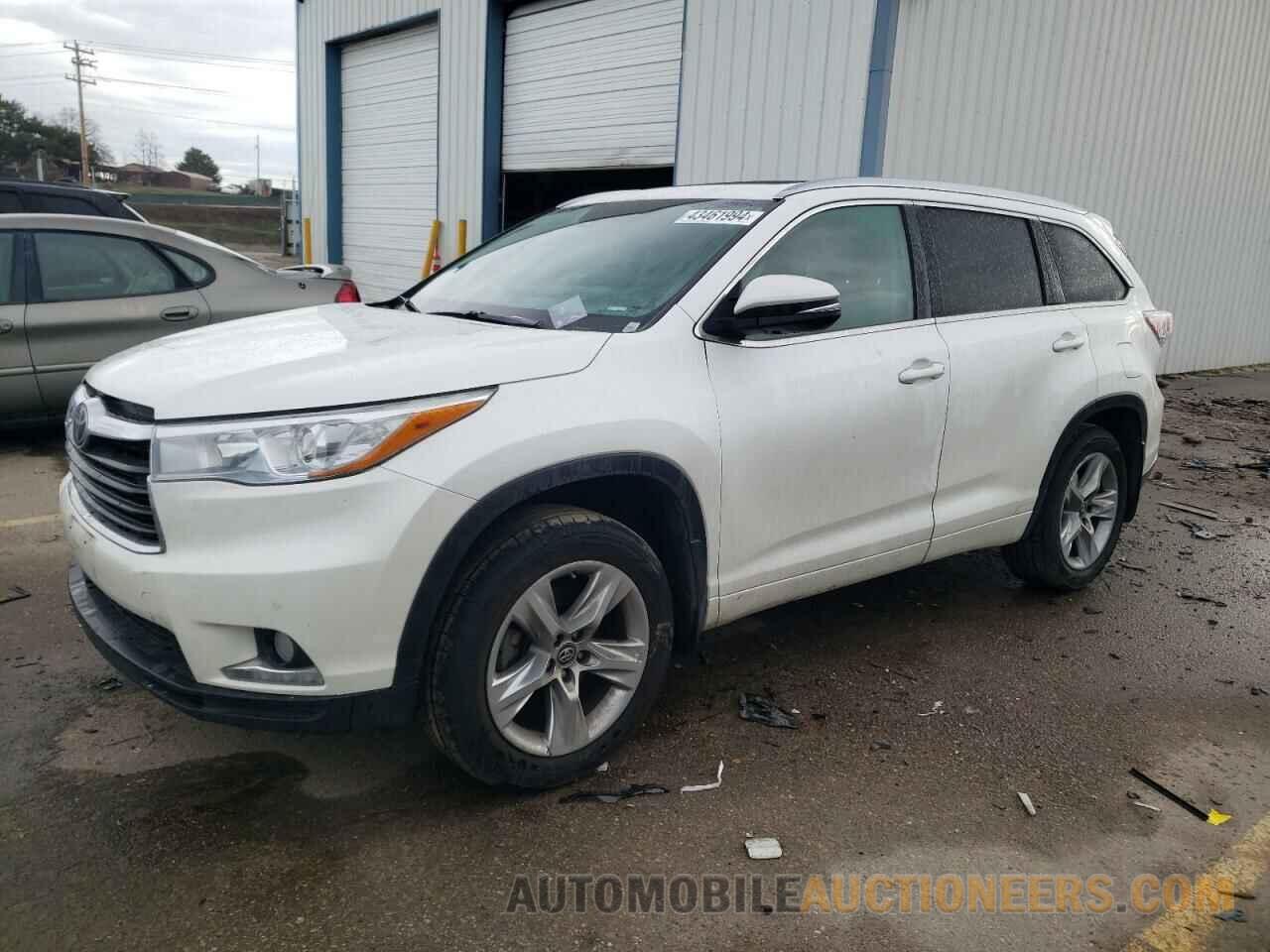 5TDDKRFH2GS353540 TOYOTA HIGHLANDER 2016