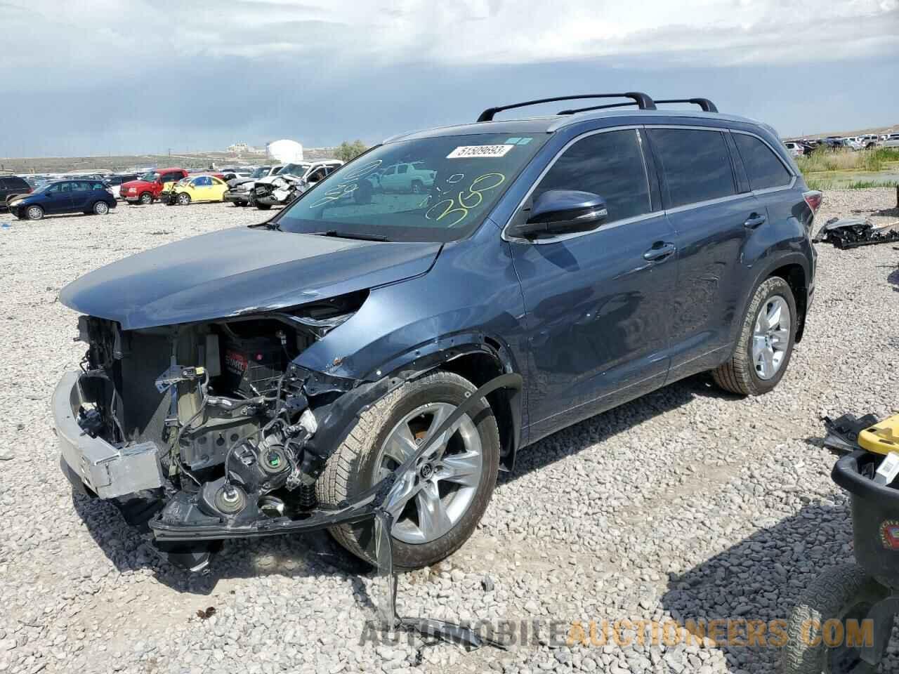 5TDDKRFH2GS355448 TOYOTA HIGHLANDER 2016