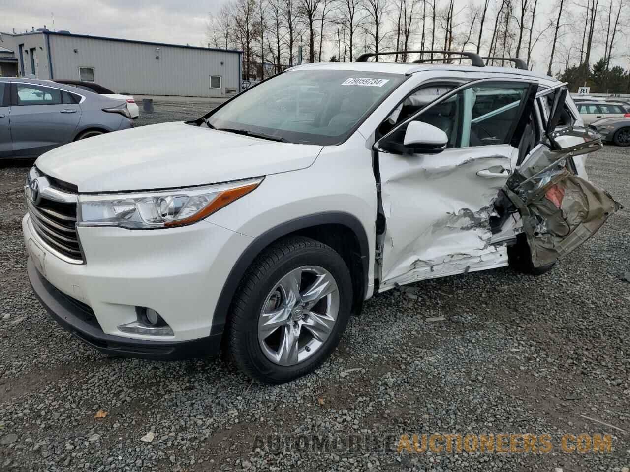 5TDDKRFH3ES029042 TOYOTA HIGHLANDER 2014