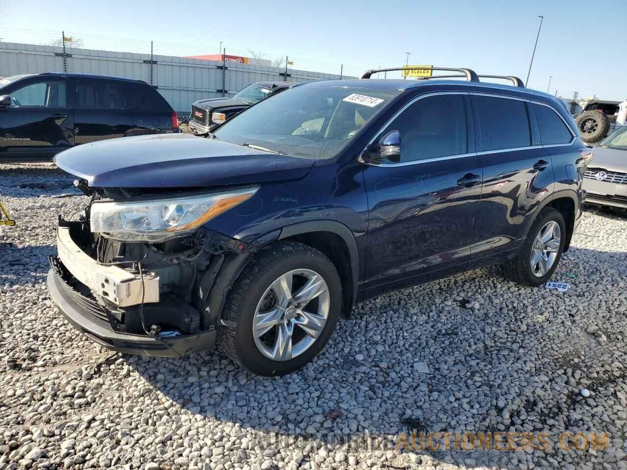 5TDDKRFH3ES056757 TOYOTA HIGHLANDER 2014