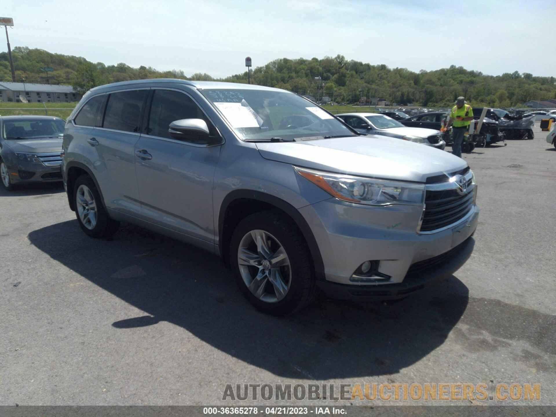 5TDDKRFH3FS072247 TOYOTA HIGHLANDER 2015