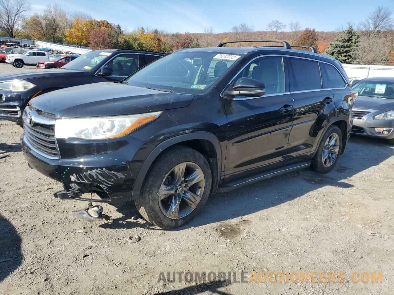 5TDDKRFH3FS077125 TOYOTA HIGHLANDER 2015