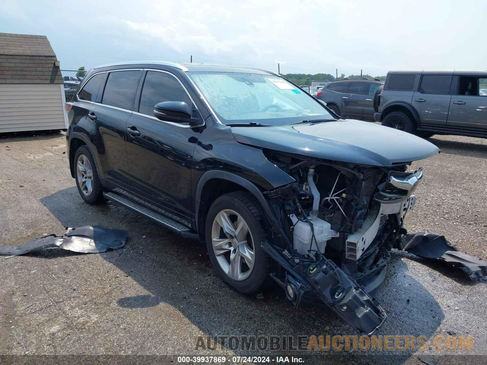 5TDDKRFH3FS096449 TOYOTA HIGHLANDER 2015