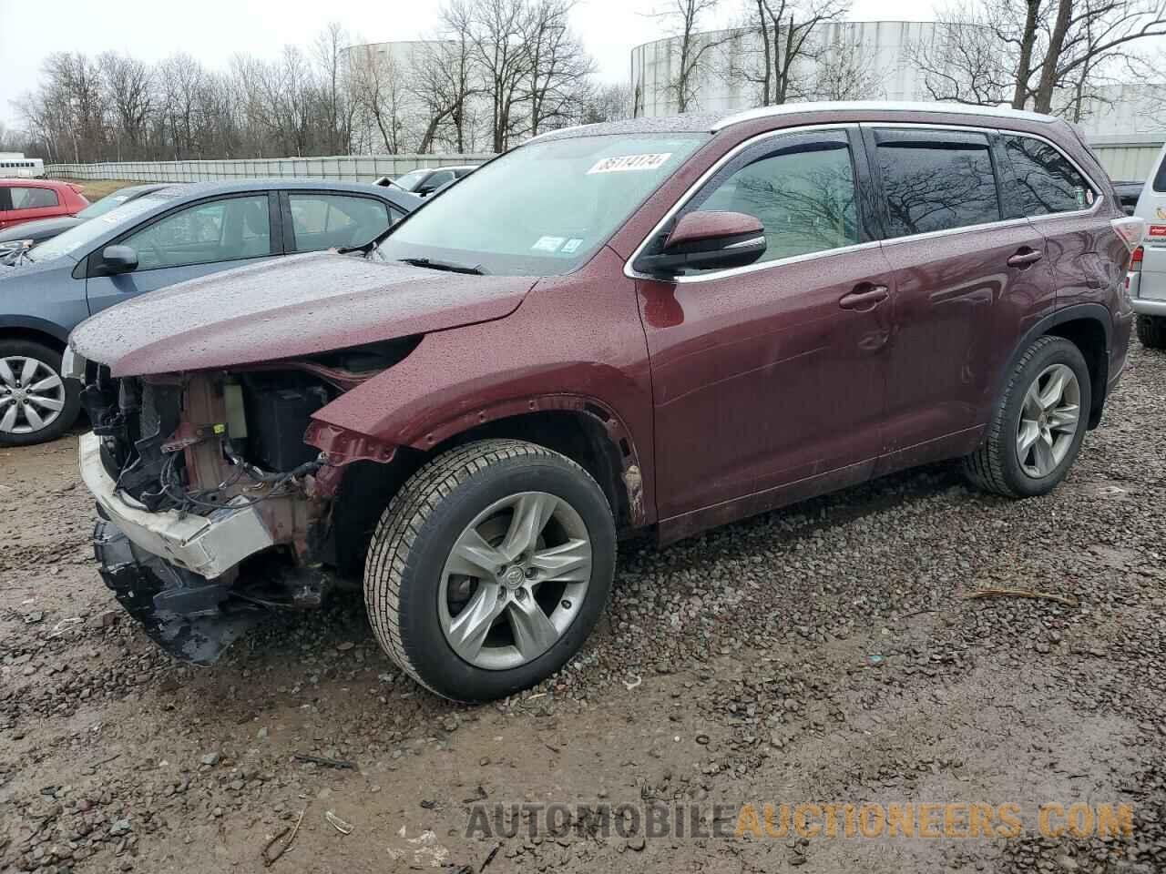 5TDDKRFH3FS108275 TOYOTA HIGHLANDER 2015