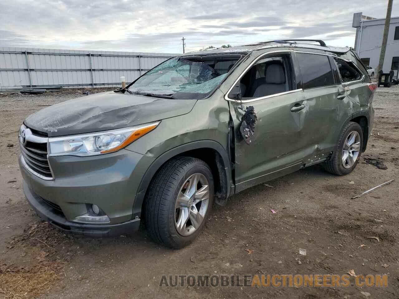 5TDDKRFH3FS108311 TOYOTA HIGHLANDER 2015