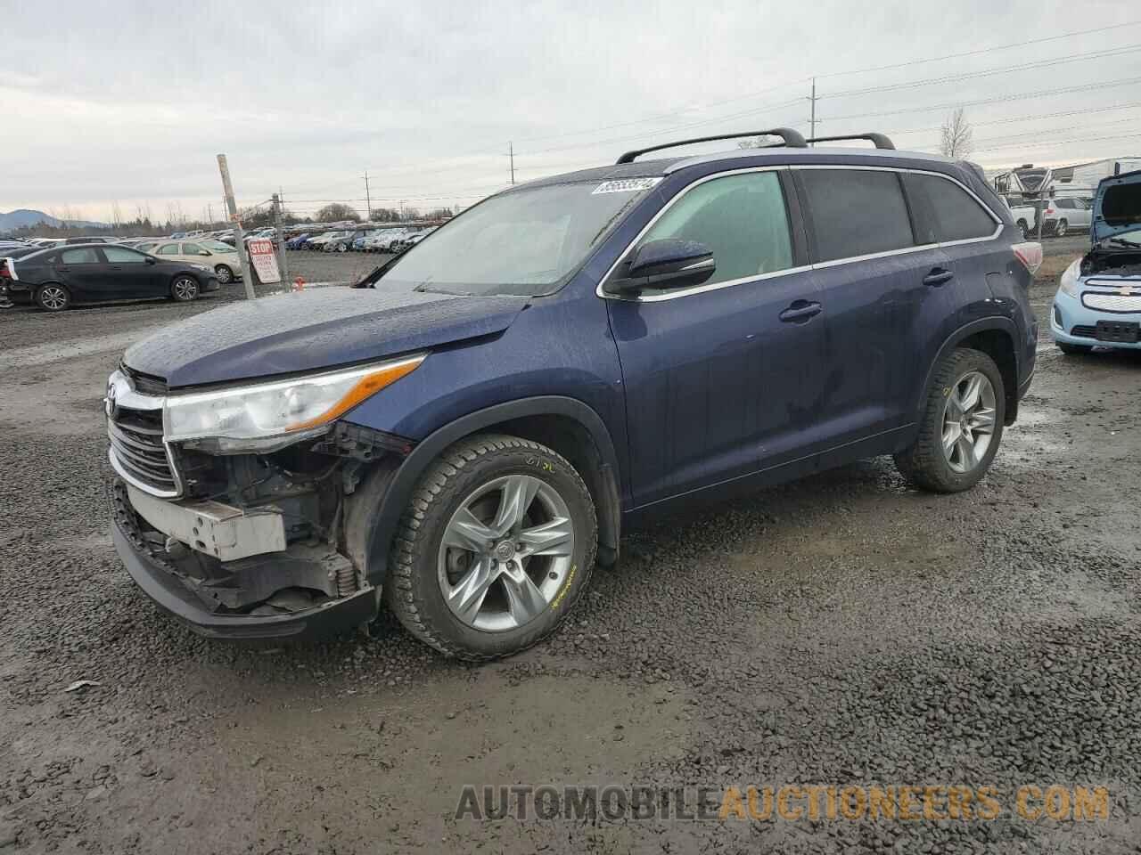 5TDDKRFH3FS123388 TOYOTA HIGHLANDER 2015