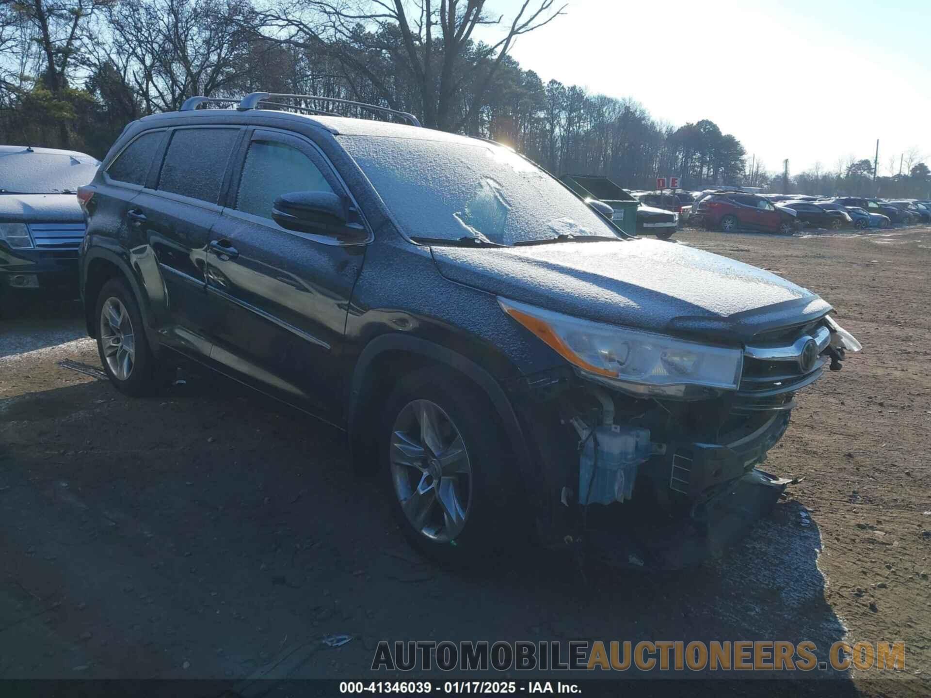 5TDDKRFH3FS127361 TOYOTA HIGHLANDER 2015