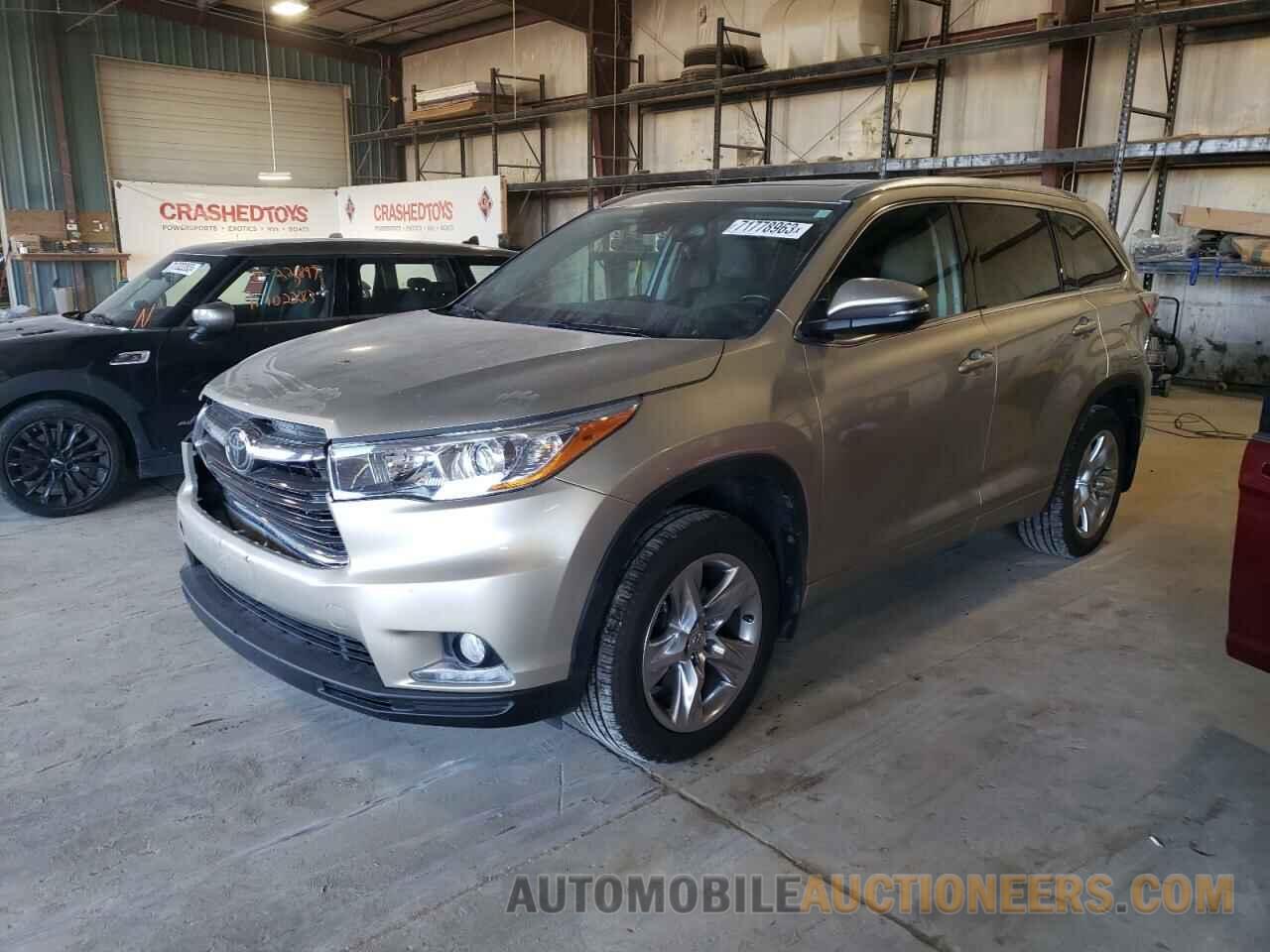 5TDDKRFH3FS140496 TOYOTA HIGHLANDER 2015