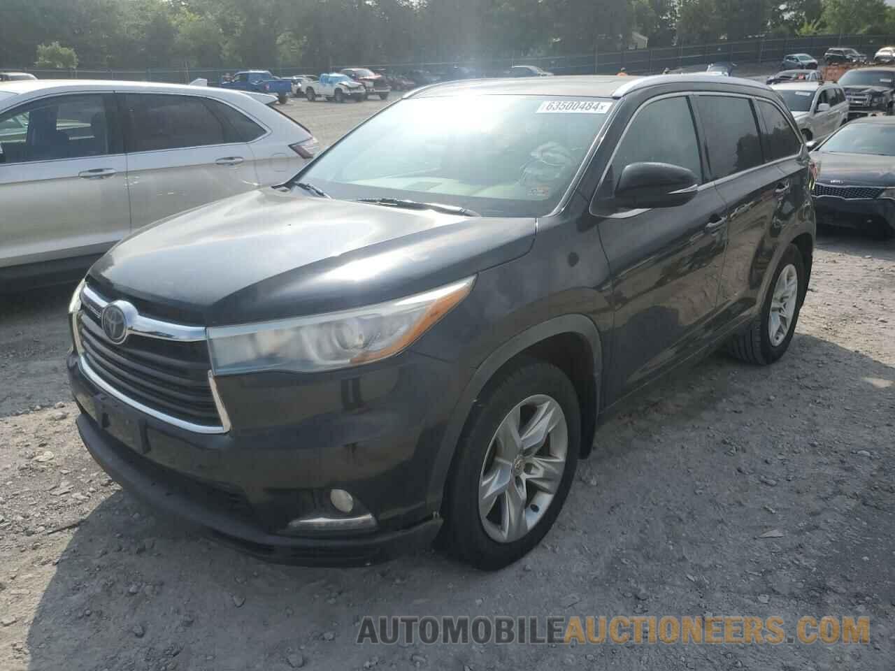 5TDDKRFH3FS165298 TOYOTA HIGHLANDER 2015