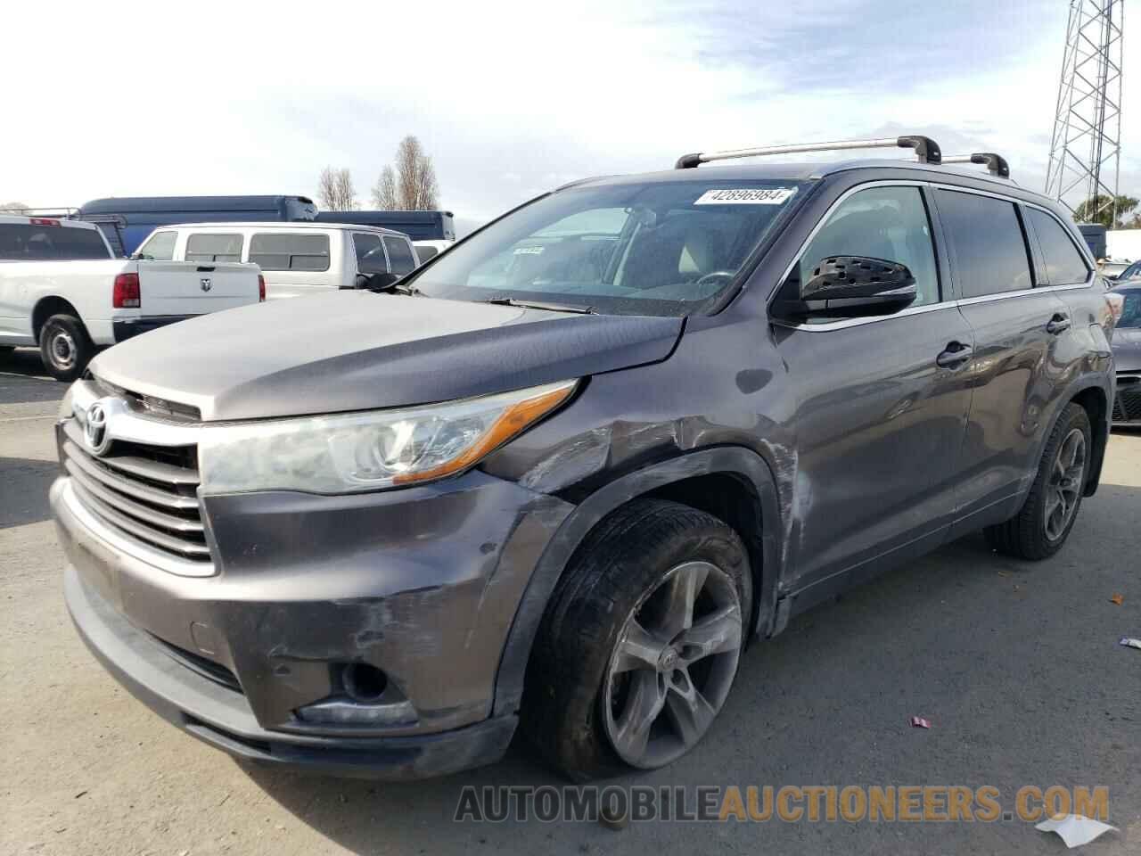 5TDDKRFH3FS166323 TOYOTA HIGHLANDER 2015