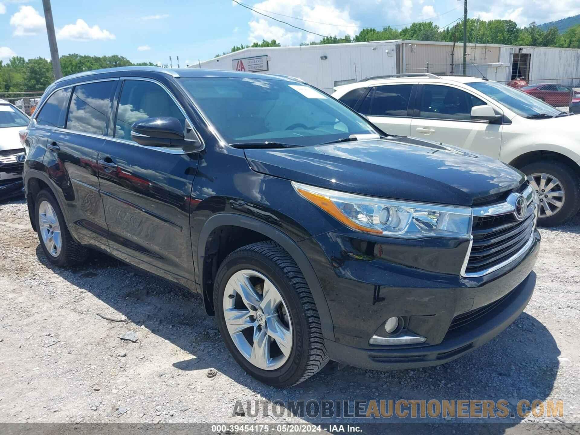 5TDDKRFH3FS192405 TOYOTA HIGHLANDER 2015