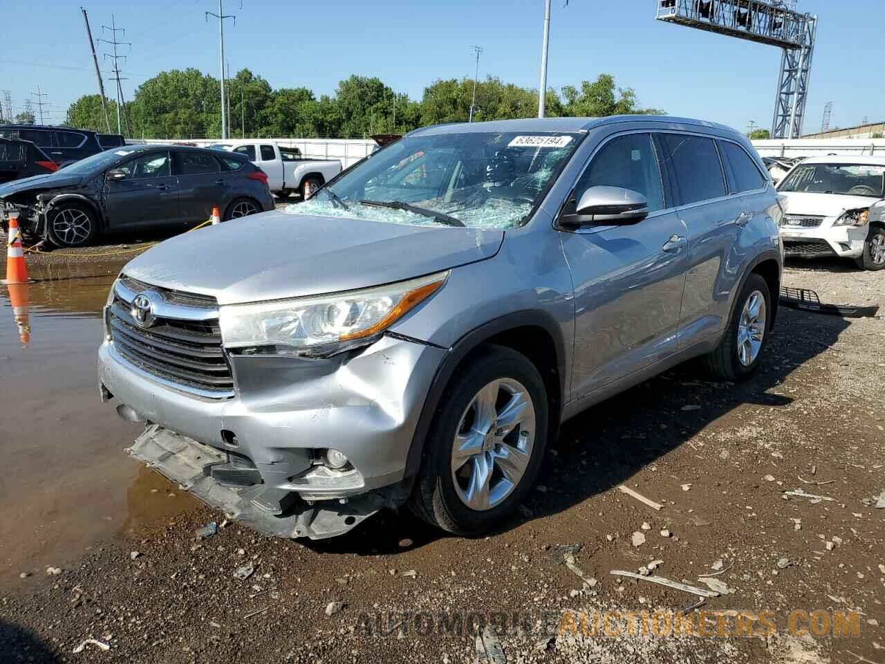 5TDDKRFH3FS214533 TOYOTA HIGHLANDER 2015