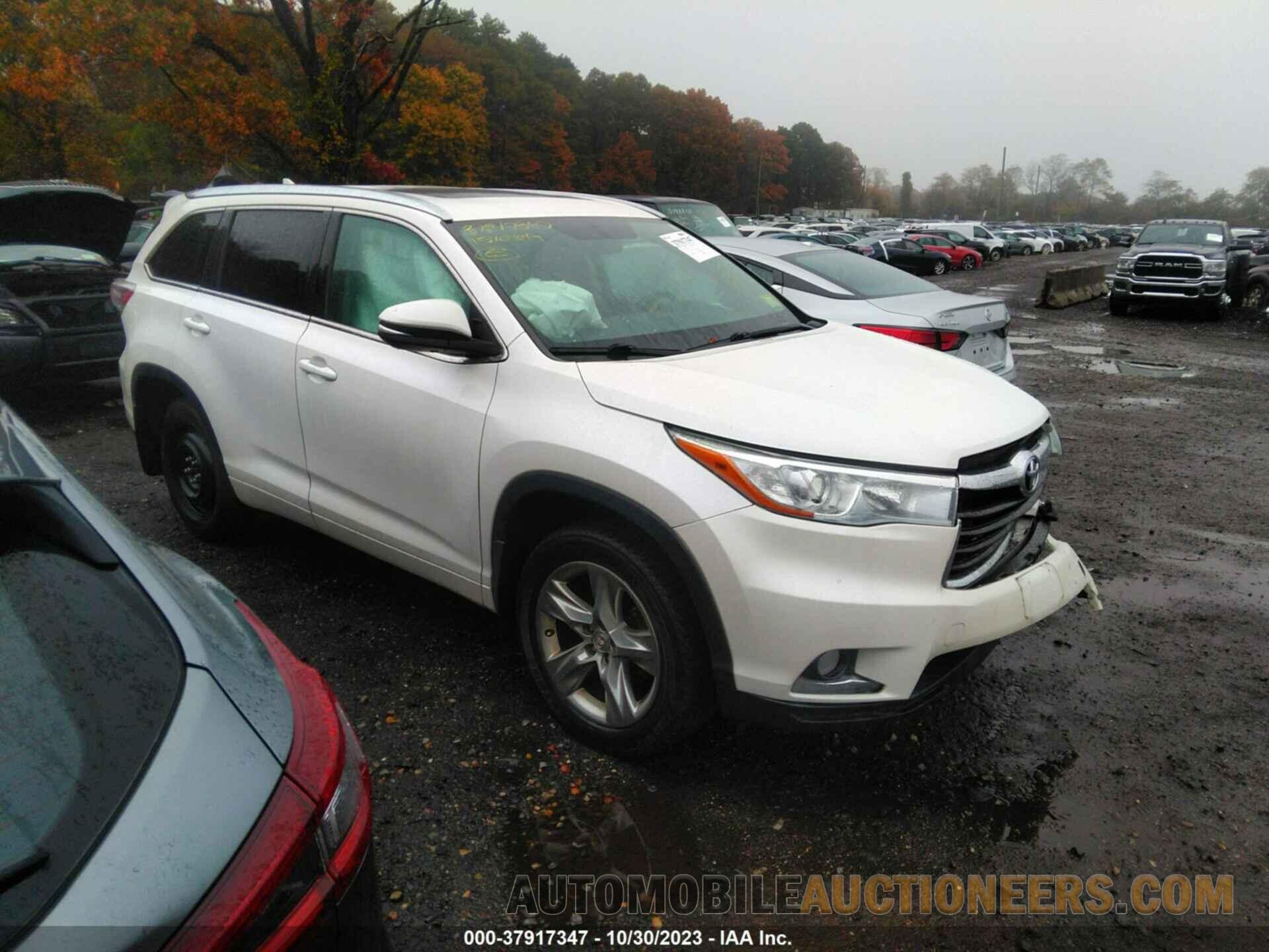 5TDDKRFH3FS223474 TOYOTA HIGHLANDER 2015