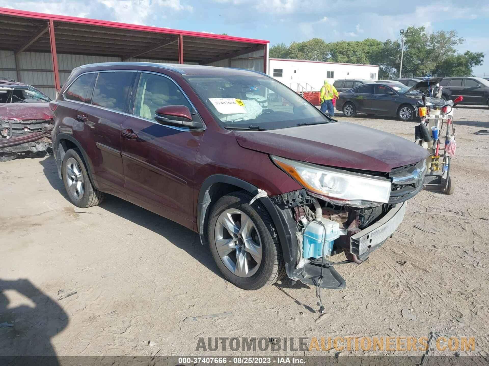 5TDDKRFH3GS227641 TOYOTA HIGHLANDER 2016