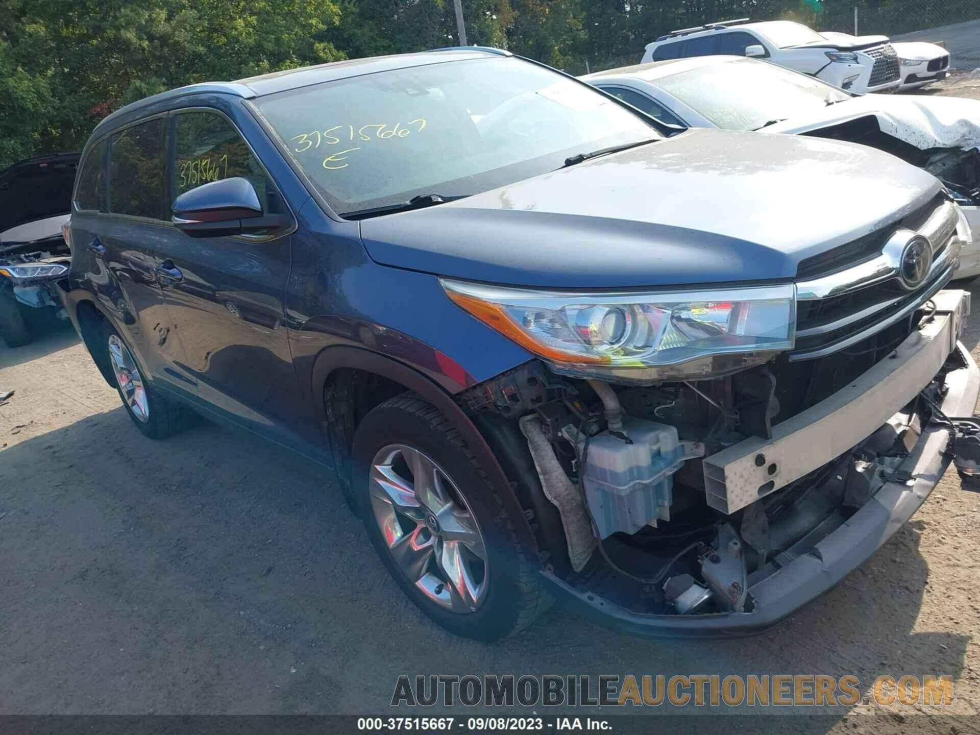 5TDDKRFH3GS227669 TOYOTA HIGHLANDER 2016