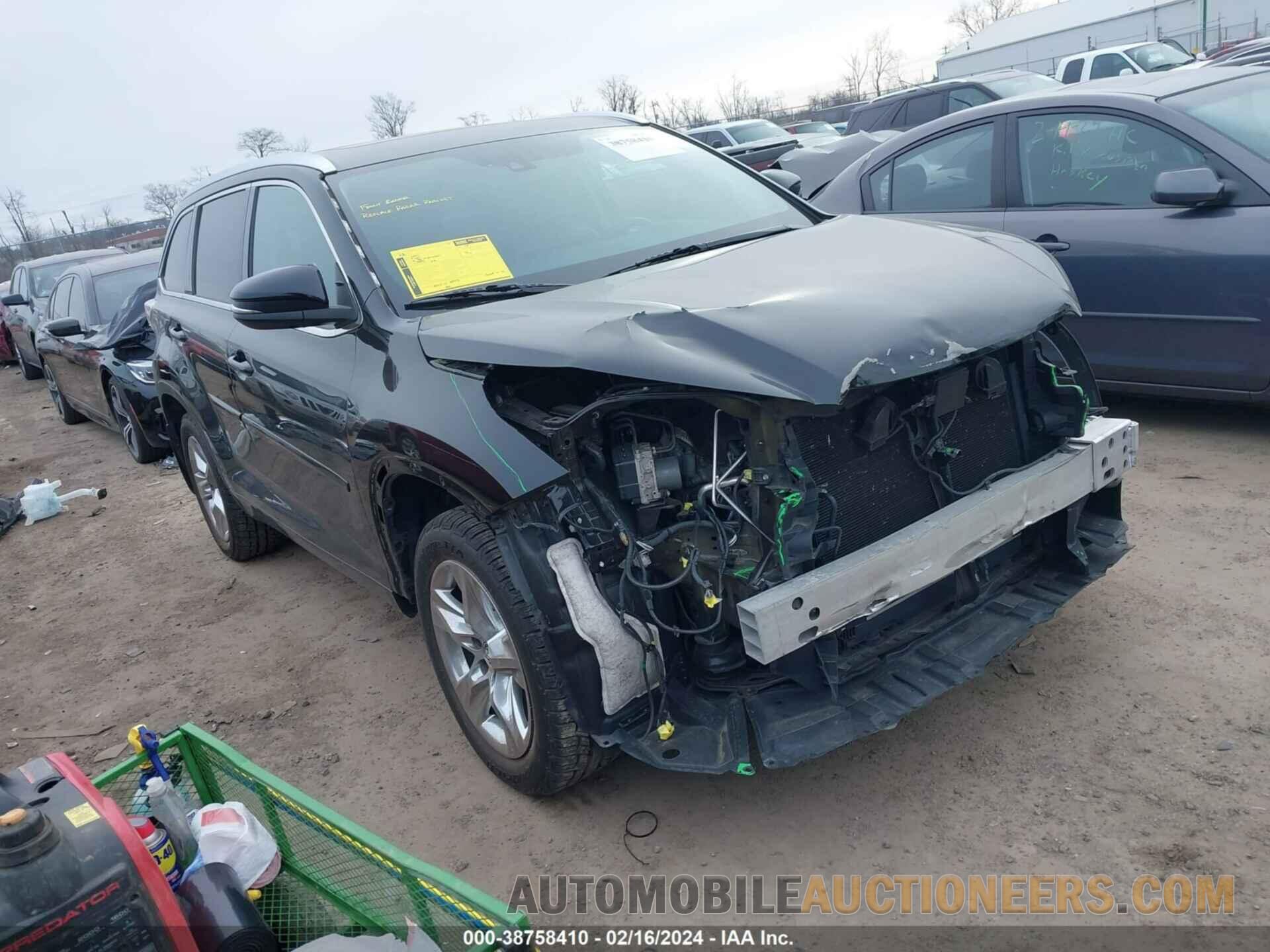 5TDDKRFH3GS237084 TOYOTA HIGHLANDER 2016