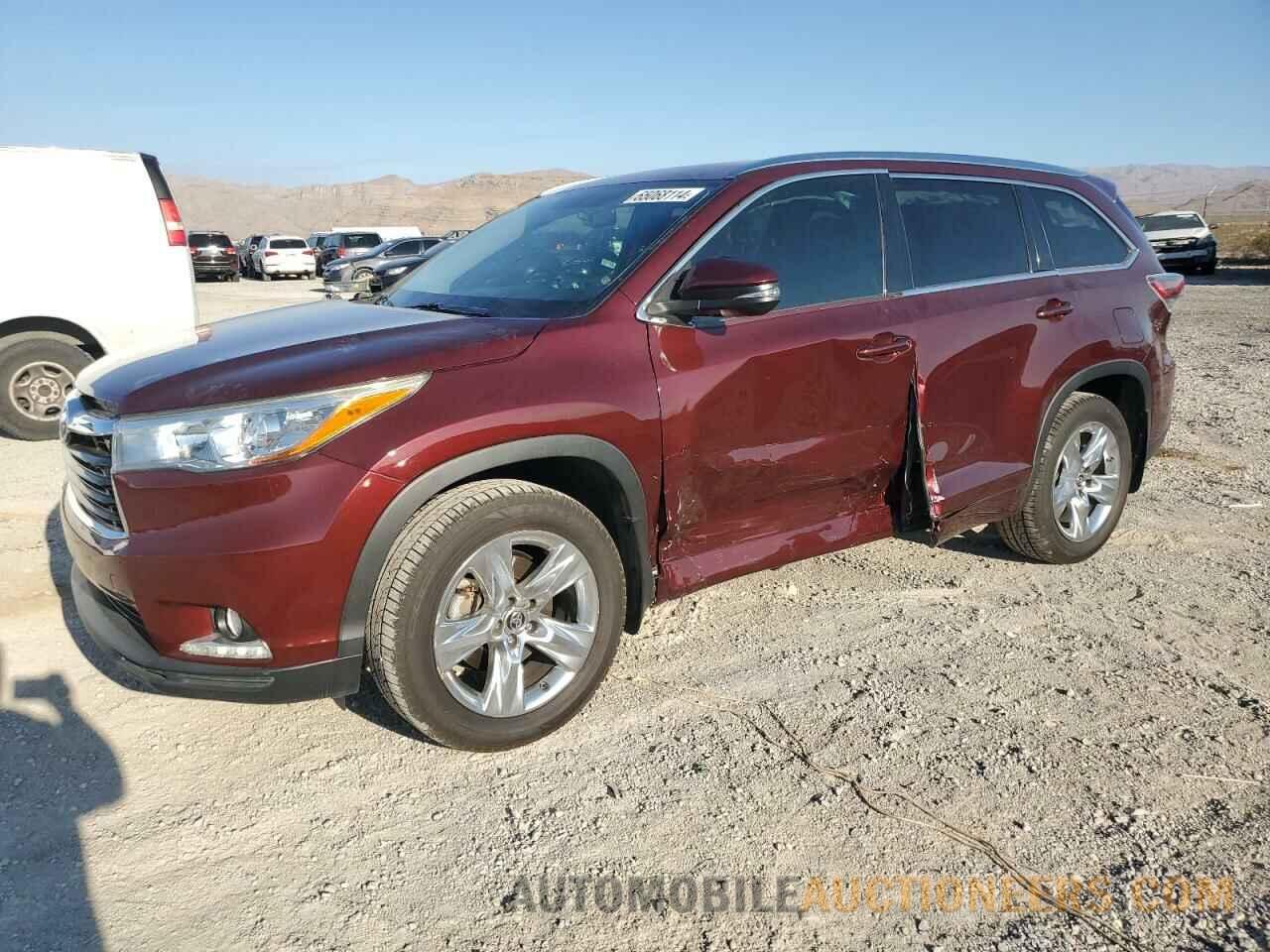 5TDDKRFH3GS246920 TOYOTA HIGHLANDER 2016