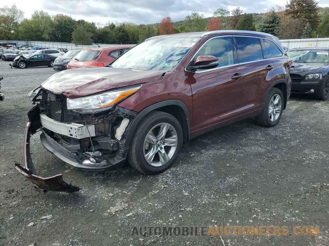 5TDDKRFH3GS254760 TOYOTA HIGHLANDER 2016