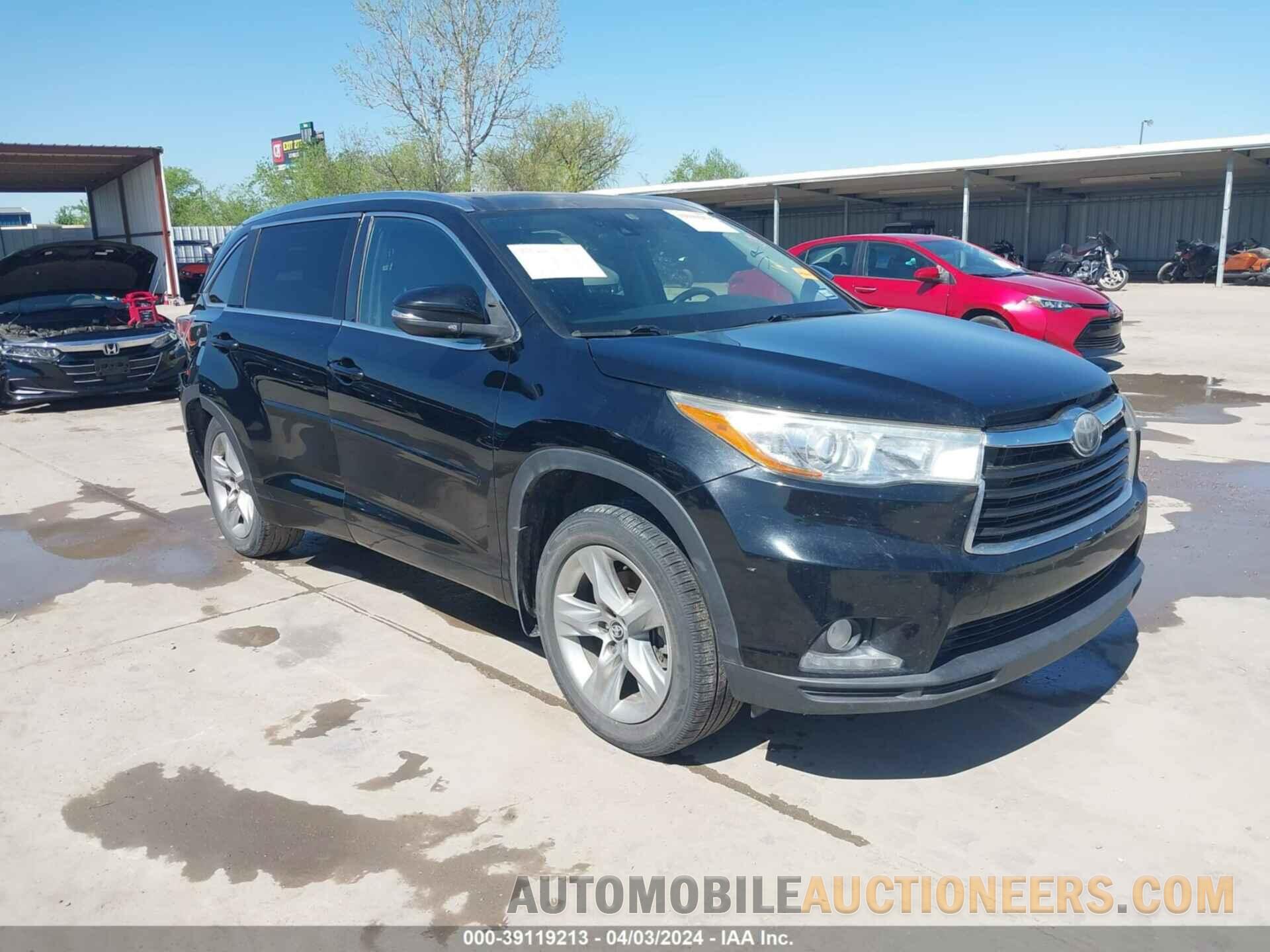 5TDDKRFH3GS260896 TOYOTA HIGHLANDER 2016