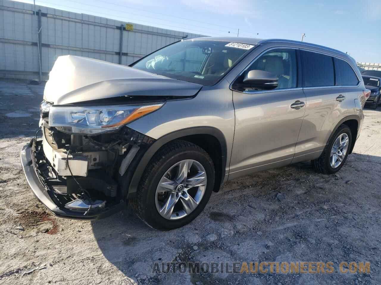 5TDDKRFH3GS282283 TOYOTA HIGHLANDER 2016