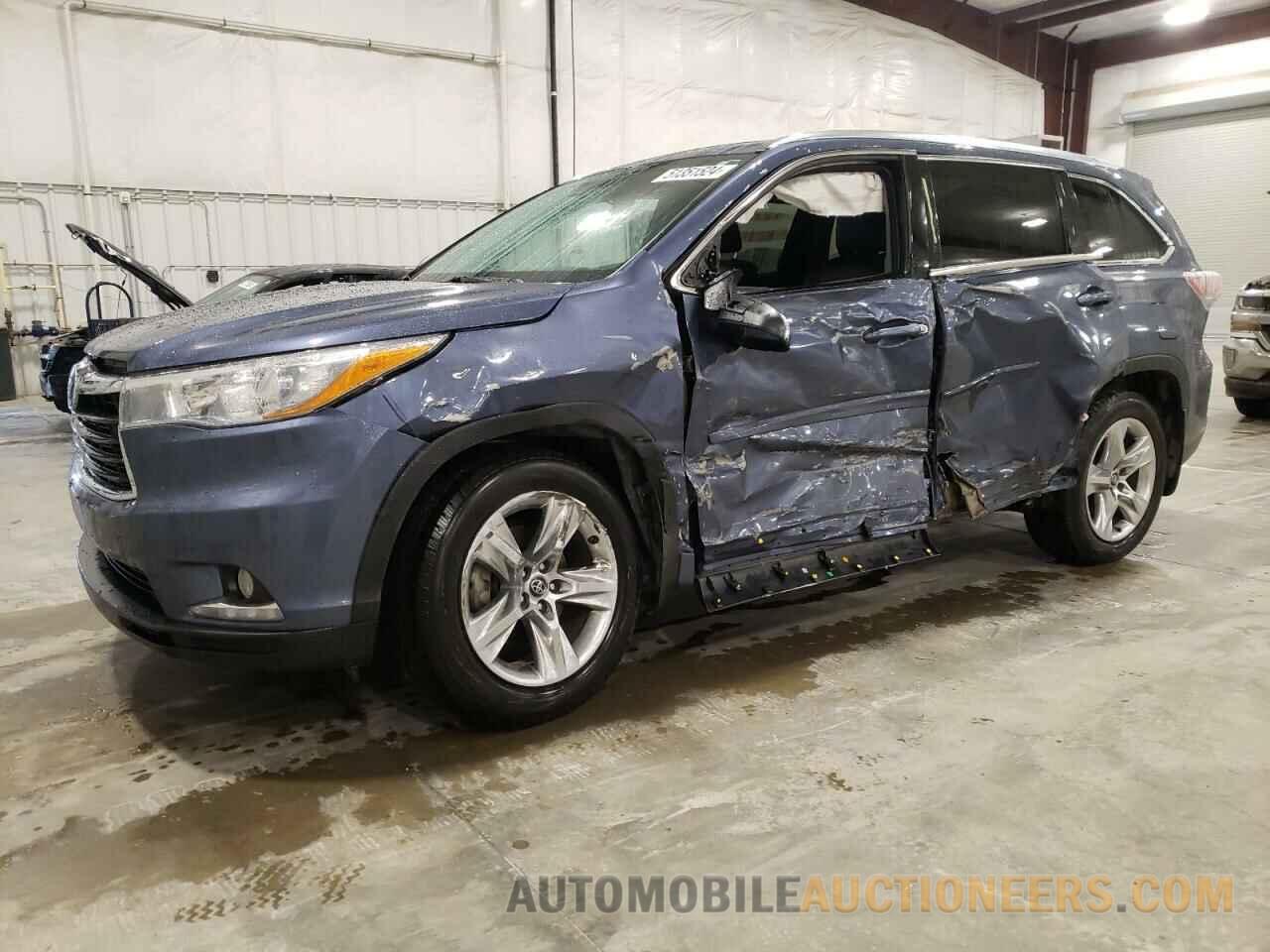 5TDDKRFH3GS291243 TOYOTA HIGHLANDER 2016