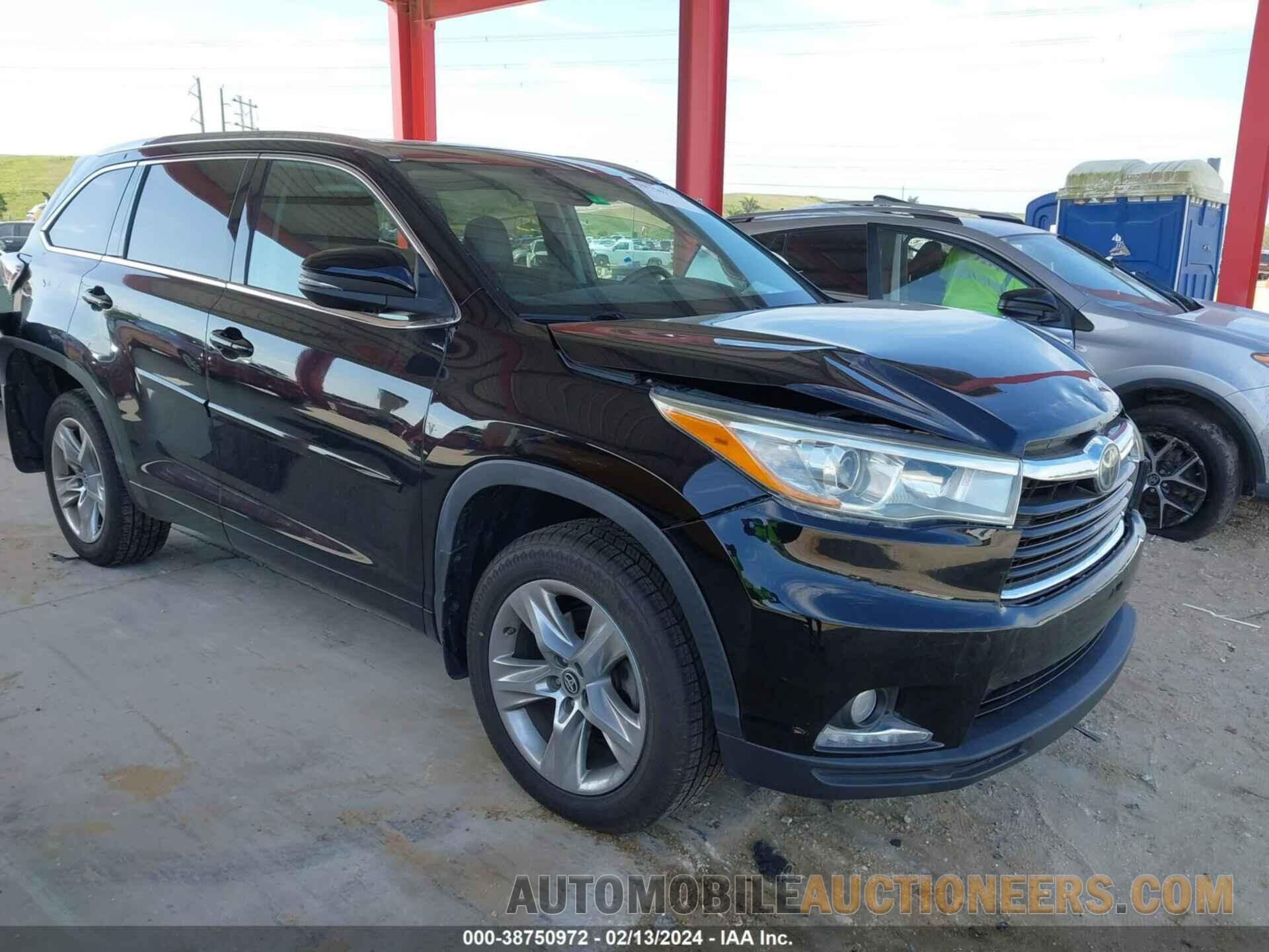 5TDDKRFH3GS301656 TOYOTA HIGHLANDER 2016