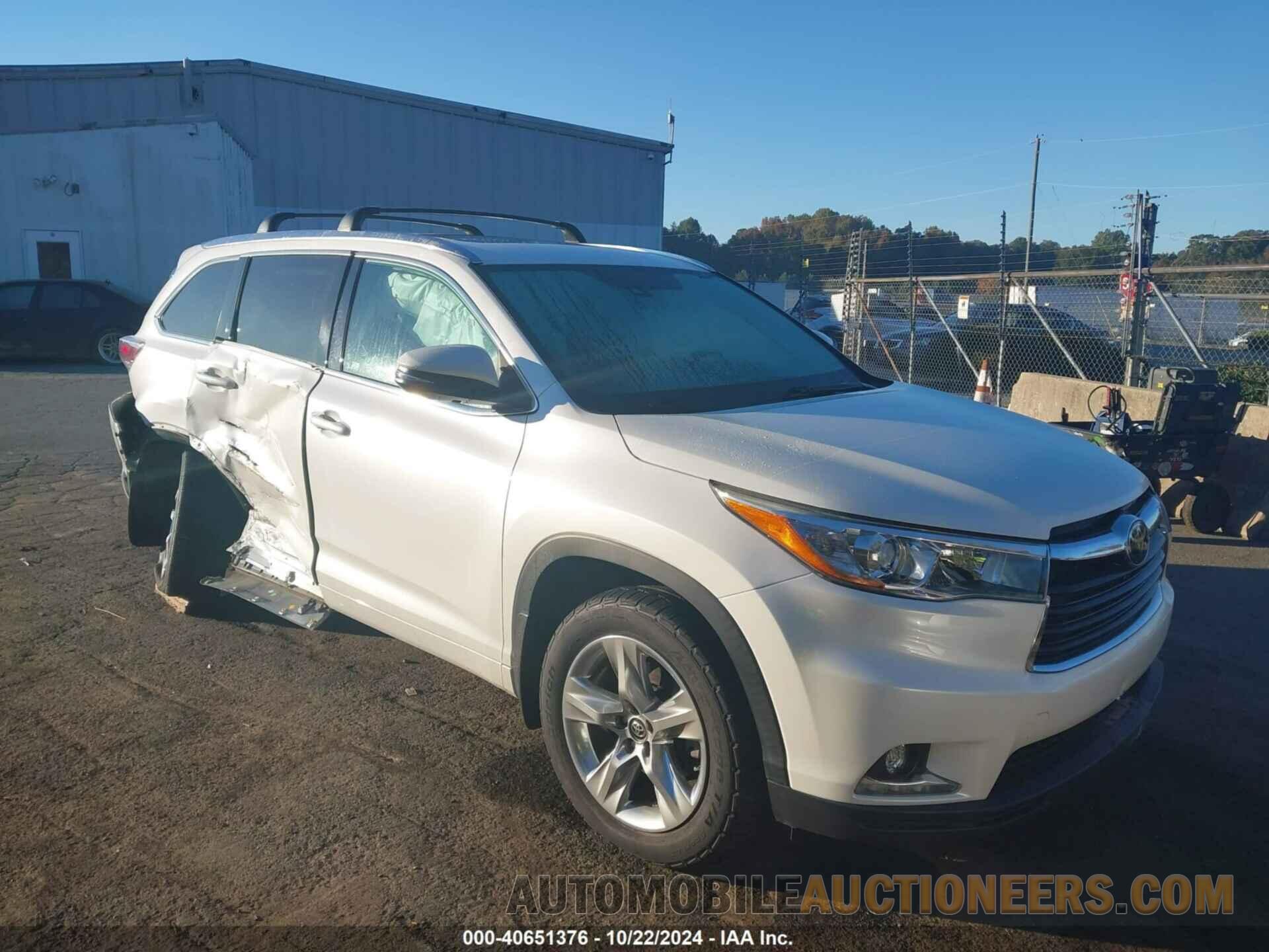 5TDDKRFH3GS303746 TOYOTA HIGHLANDER 2016