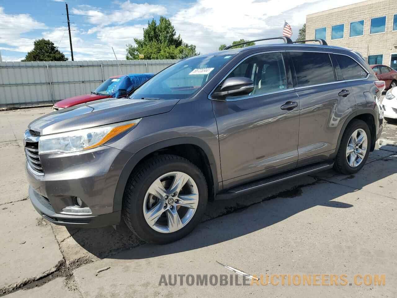 5TDDKRFH3GS306405 TOYOTA HIGHLANDER 2016