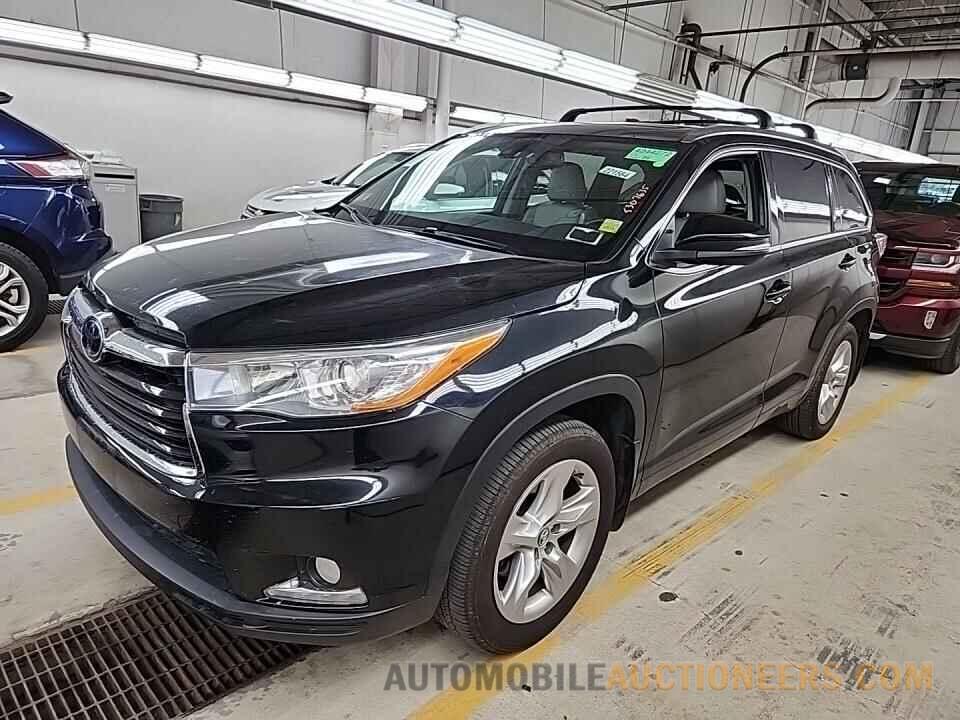 5TDDKRFH3GS337816 Toyota Highlander 2016