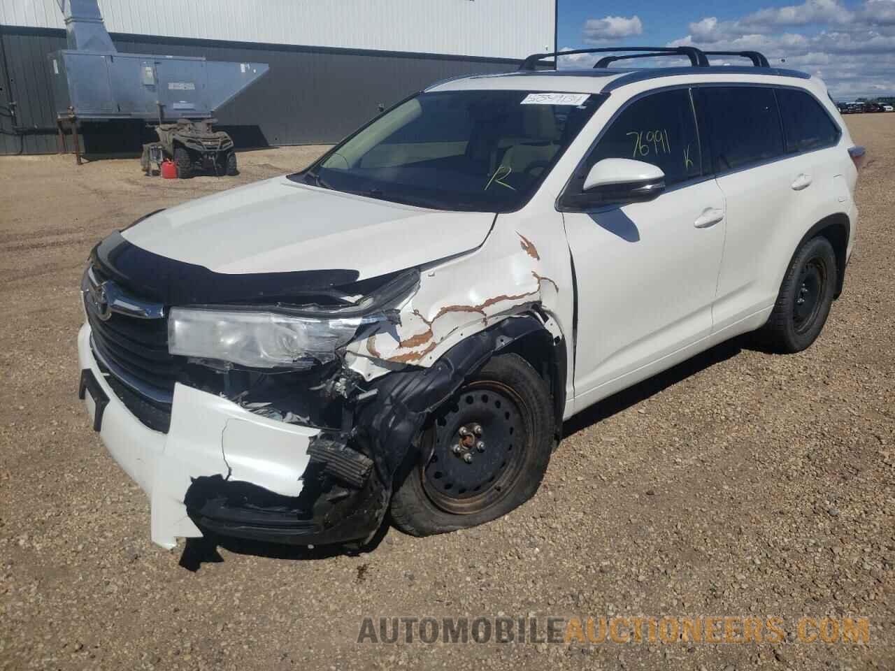 5TDDKRFH3GS339629 TOYOTA HIGHLANDER 2016