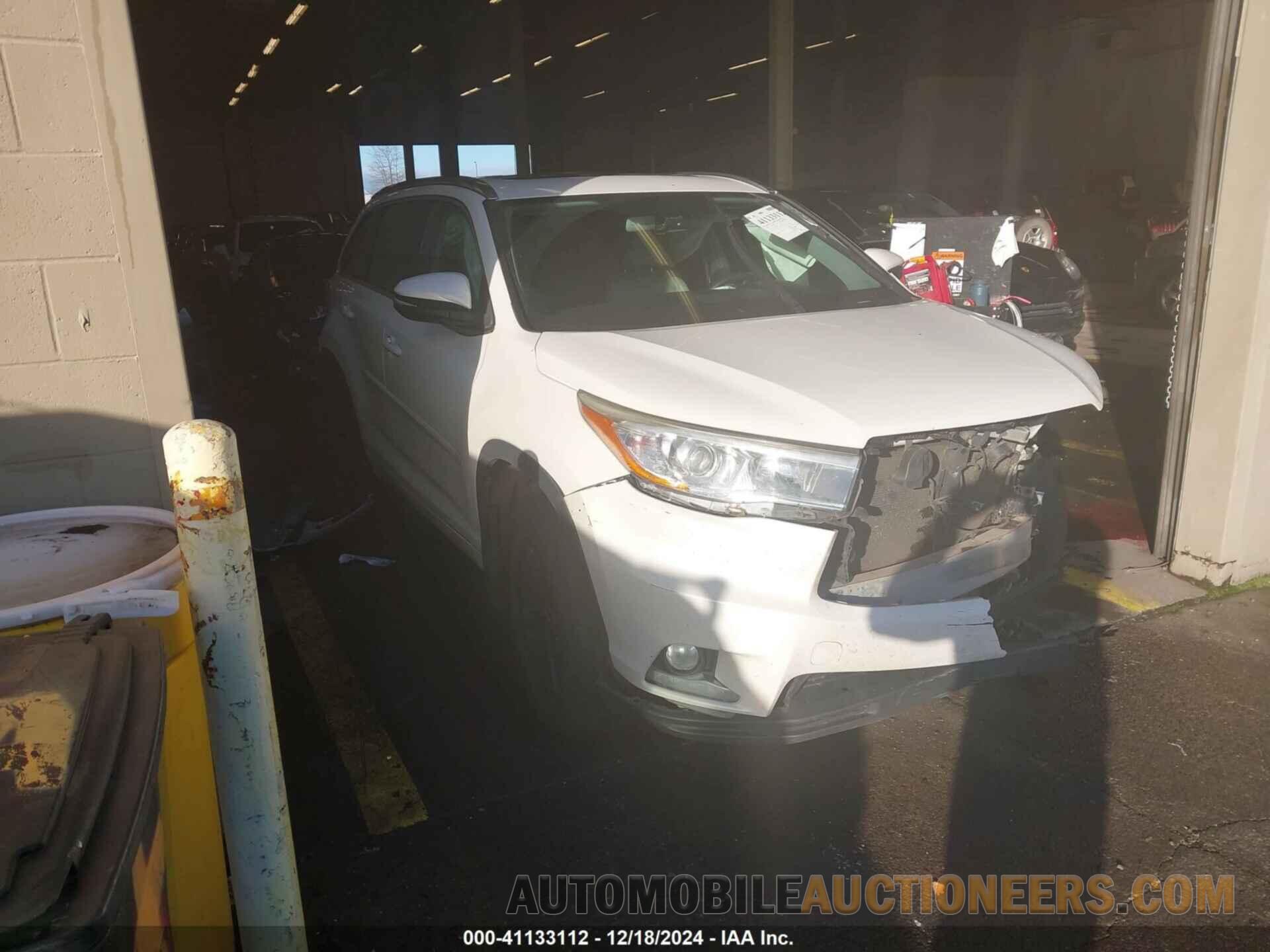 5TDDKRFH3GS340165 TOYOTA HIGHLANDER 2016