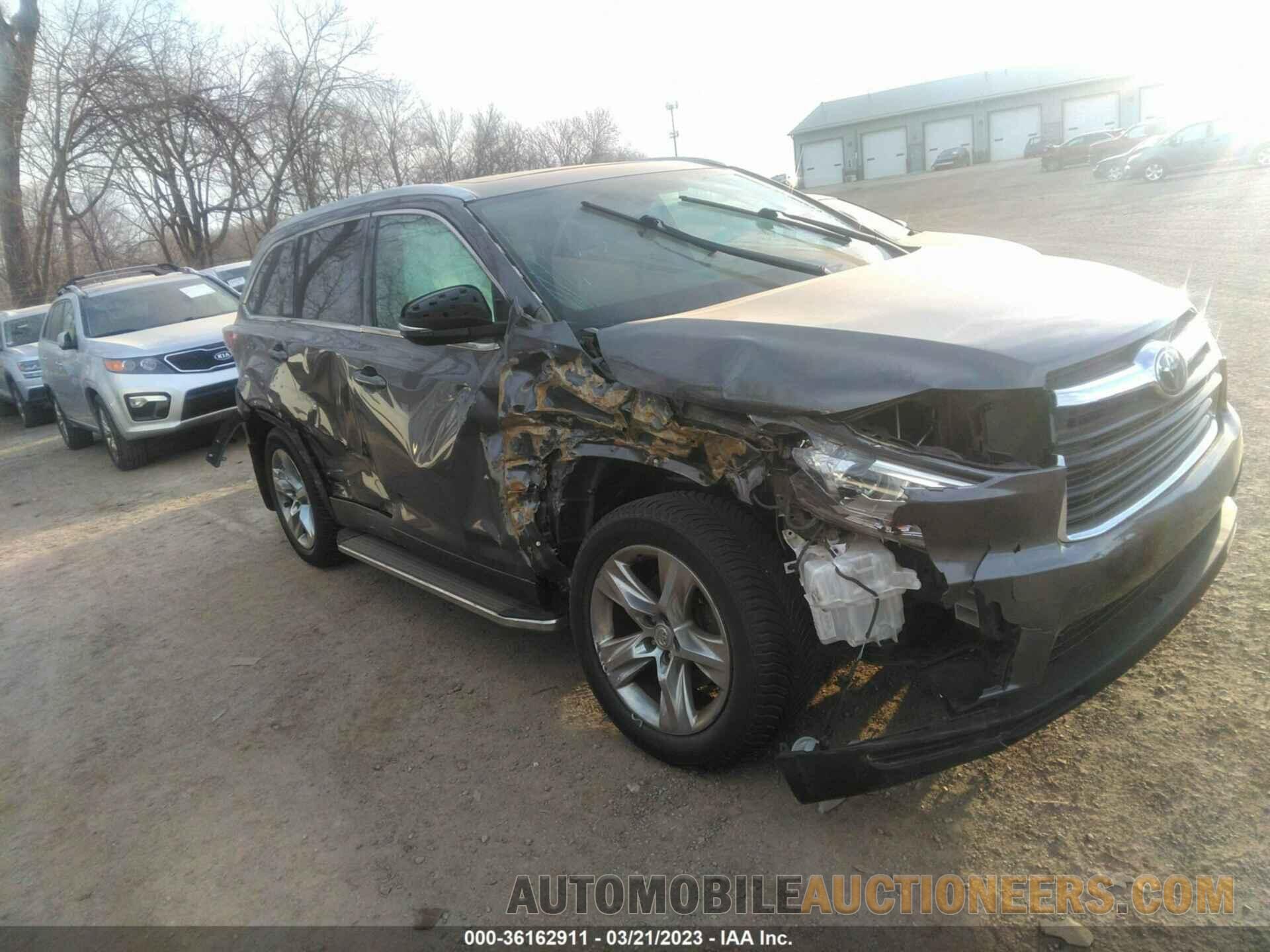 5TDDKRFH4FS072502 TOYOTA HIGHLANDER 2015