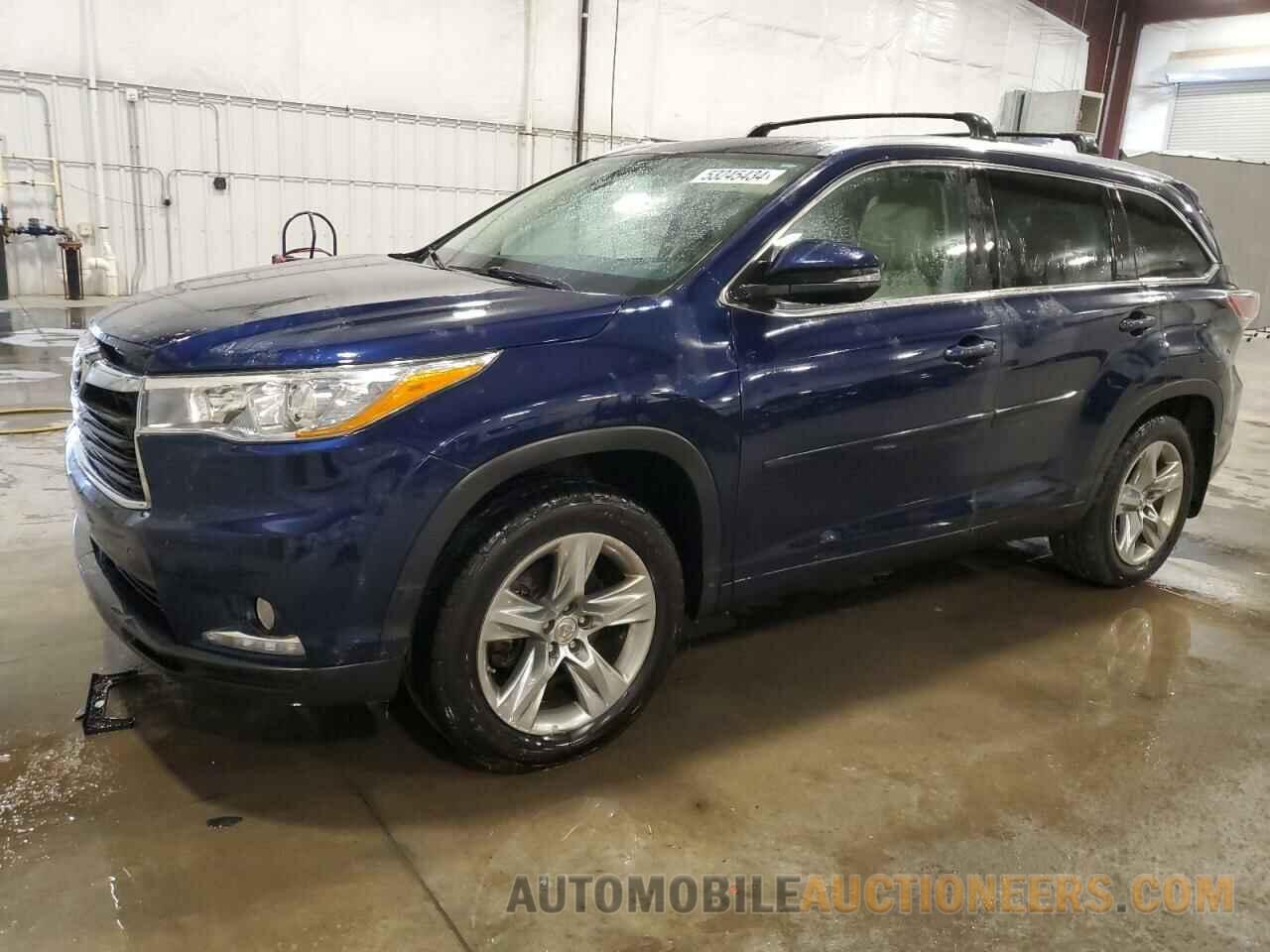 5TDDKRFH4FS077487 TOYOTA HIGHLANDER 2015