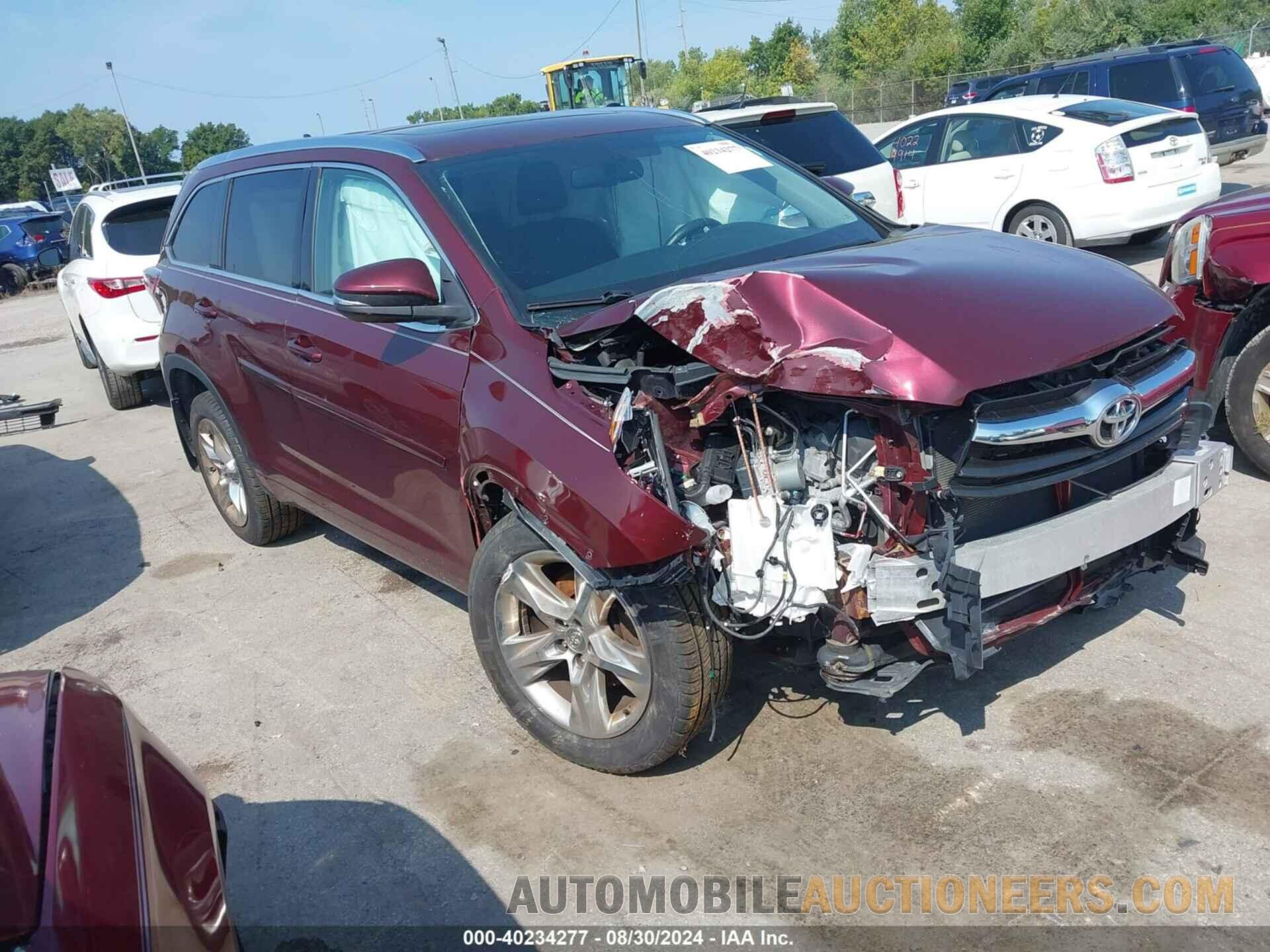 5TDDKRFH4FS079336 TOYOTA HIGHLANDER 2015